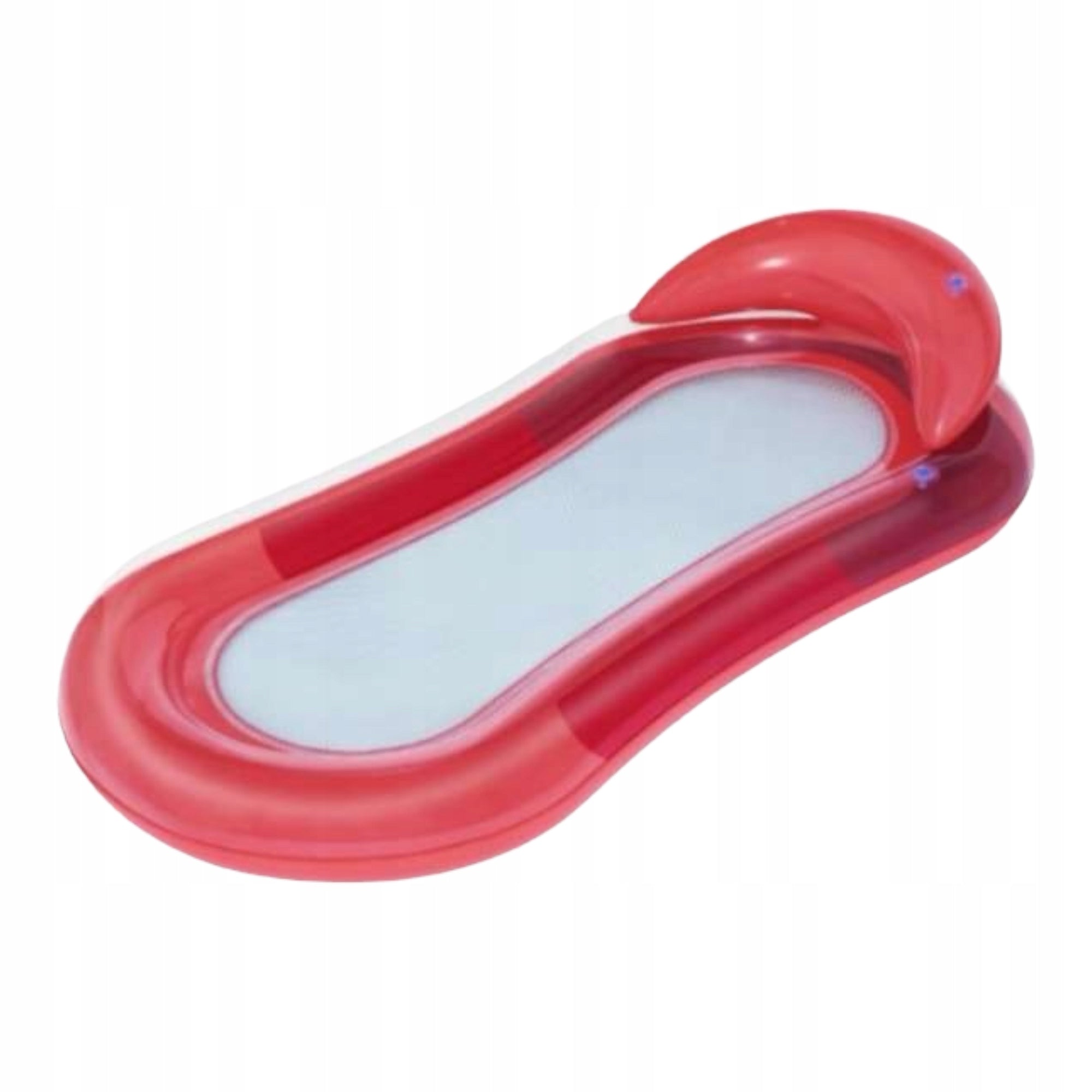 Beach pool water inflatable mattress with mesh red BESTWAY 43103