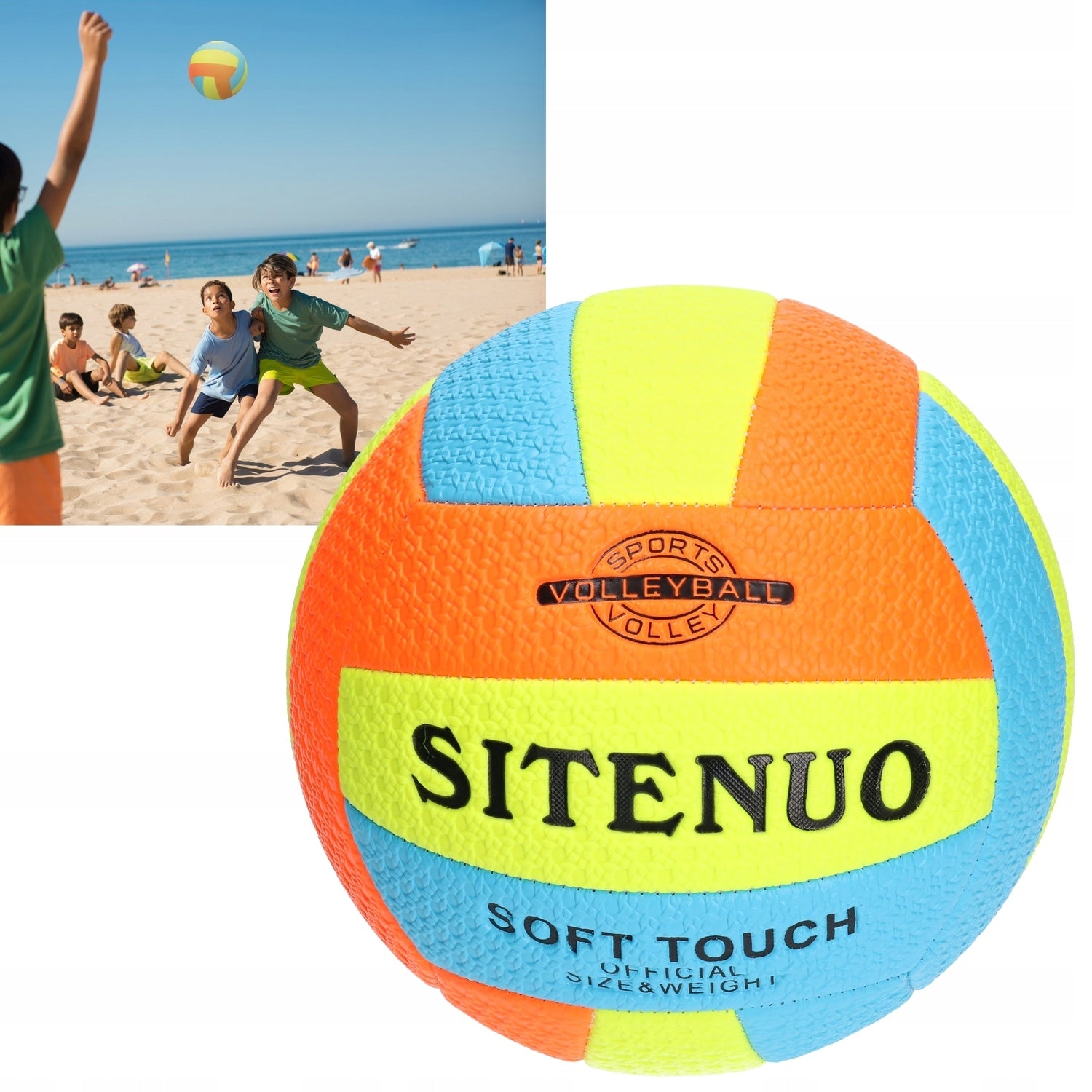 Beach volleyball - great colors! 5233