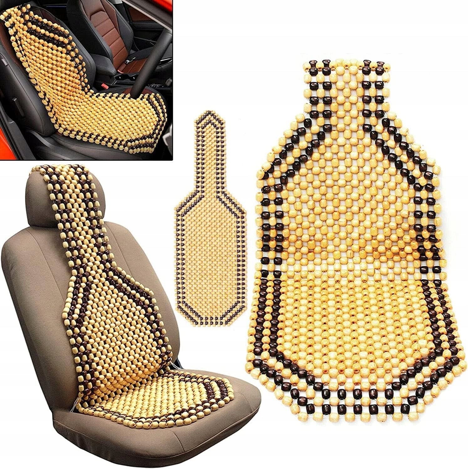 Bead Mat for Car Seat for Car Seats