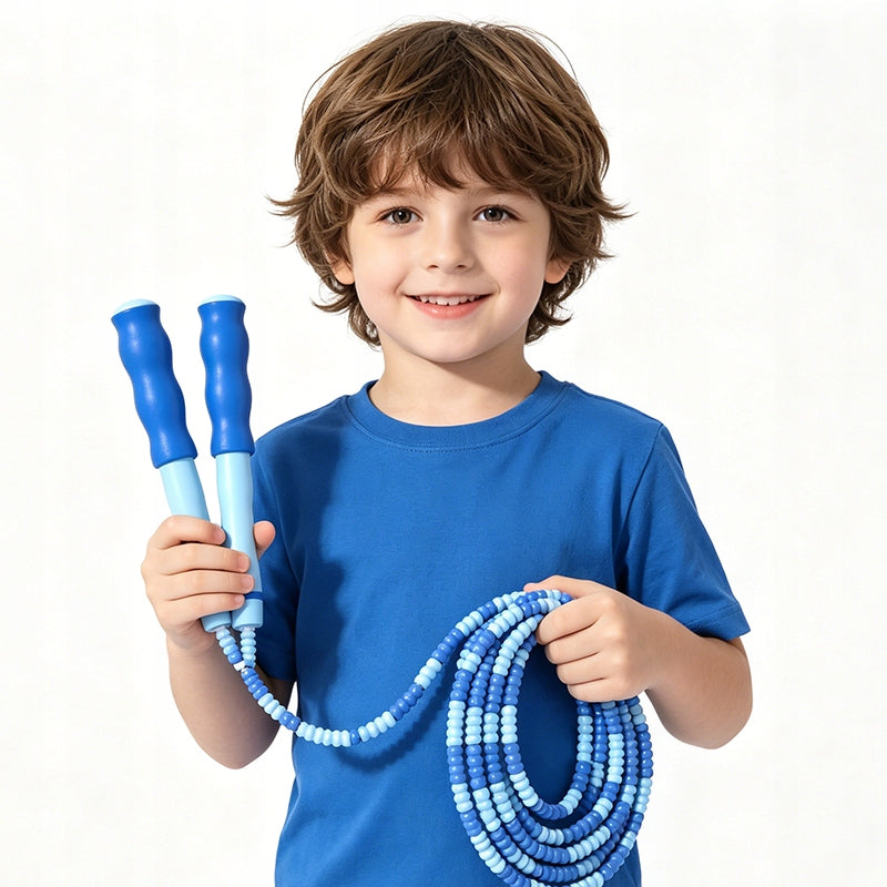 Beaded Jump Rope for Children 2,8 m blue Manufacturer code Tinkleo1315