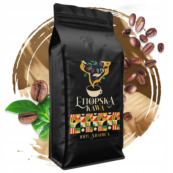 Bean coffee Tommy Cafe Ethiopian 100% Arabica 1 kg EAN (GTIN) 5901721765733