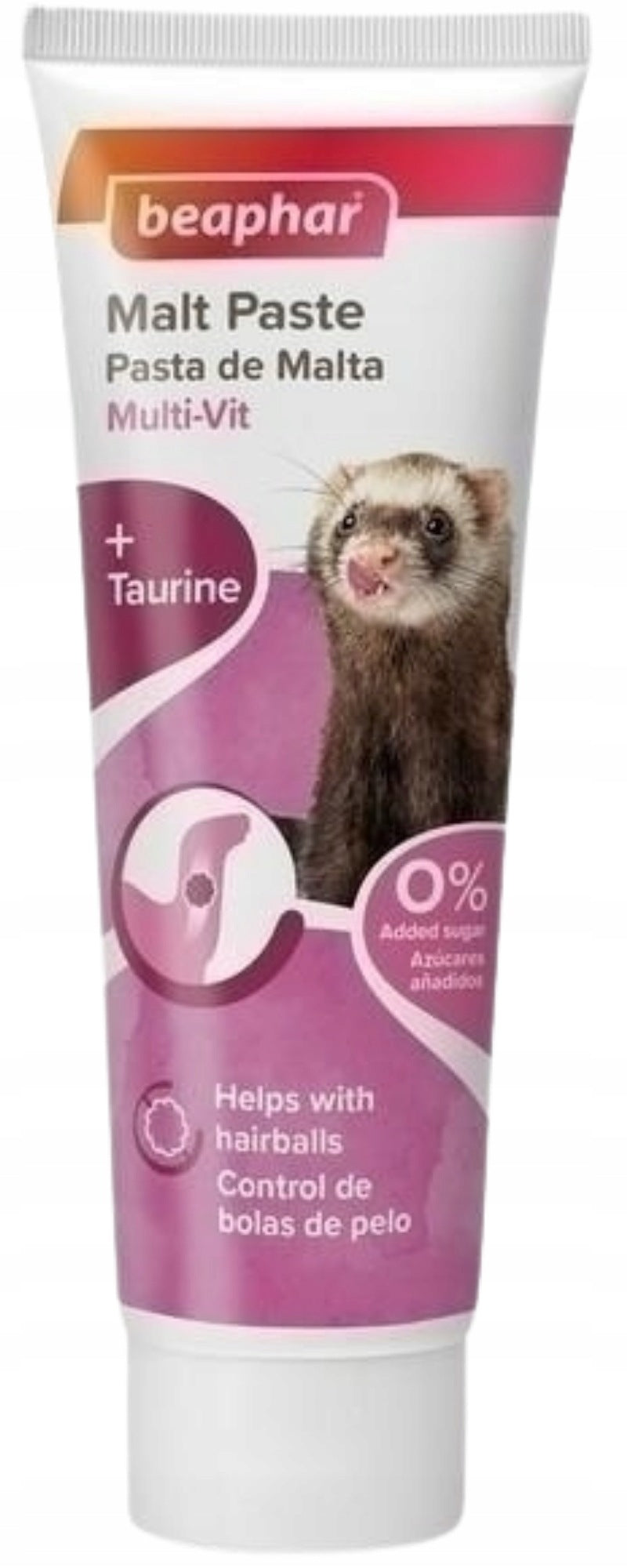 Beaphar Multi-Vitamin Malt Paste Ferret Detachment Paste for Ferrets 100 g