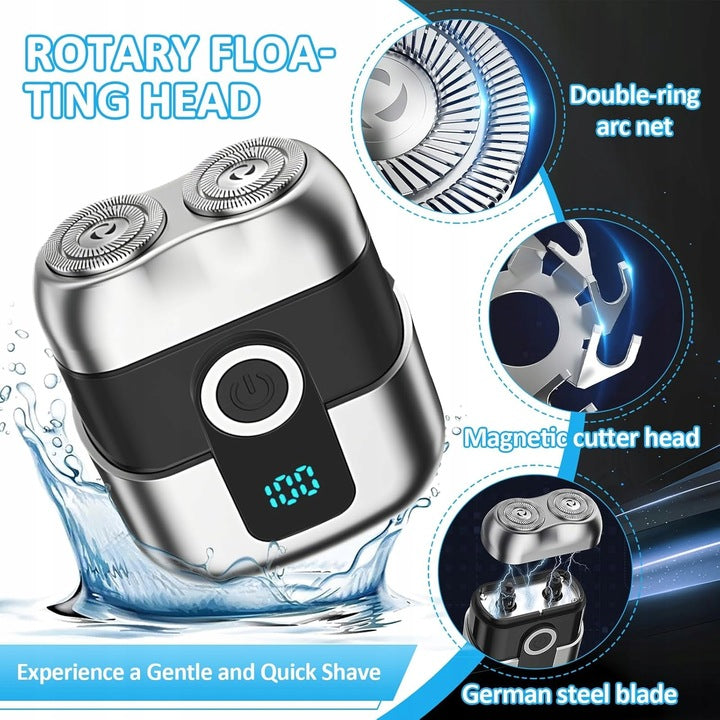 Beard Shaver Small Compact Waterproof Travel IPX7 Travel Brand no brand