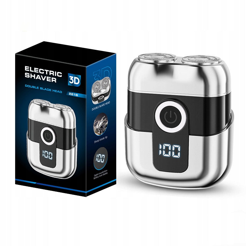 Beard Shaver Small Compact Waterproof Travel IPX7 Travel