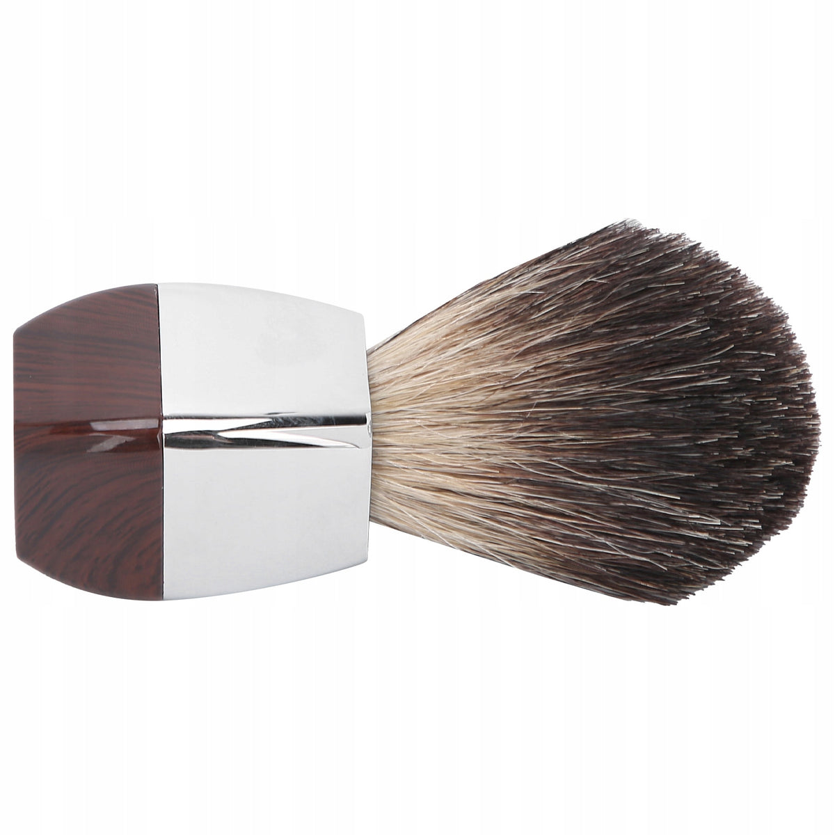 Beard Shaving Brush, Shaving Tool with Stainless Steel Handle