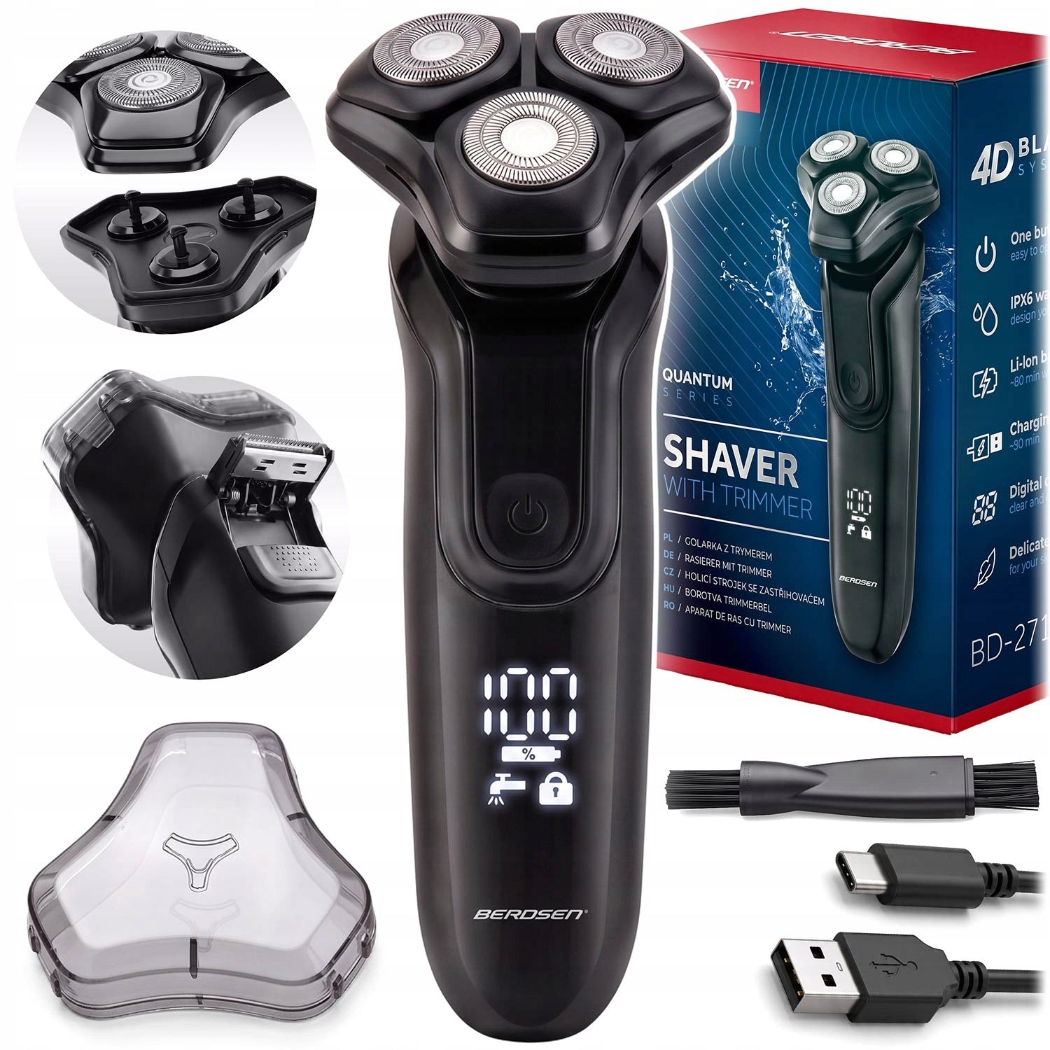 Beard razor beard shaver electric trimmer Berdsen BD-271