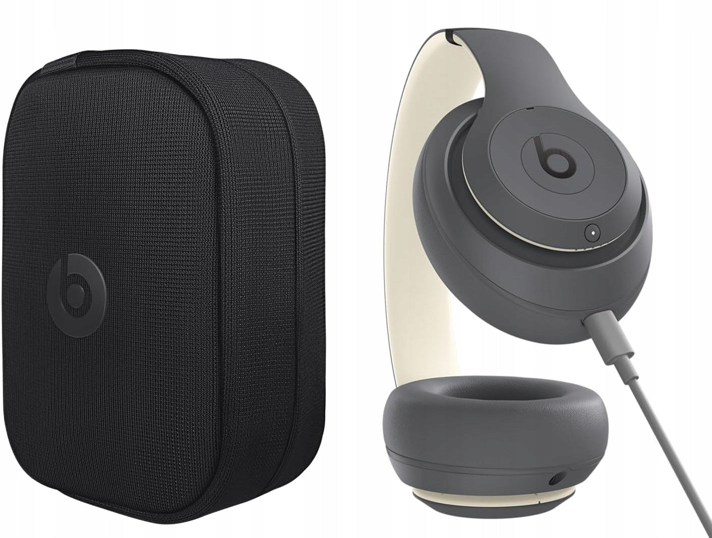 Beats Studio Pro Wireless On-Ear Headphones 40h Sand-Grey Work Brand Beats