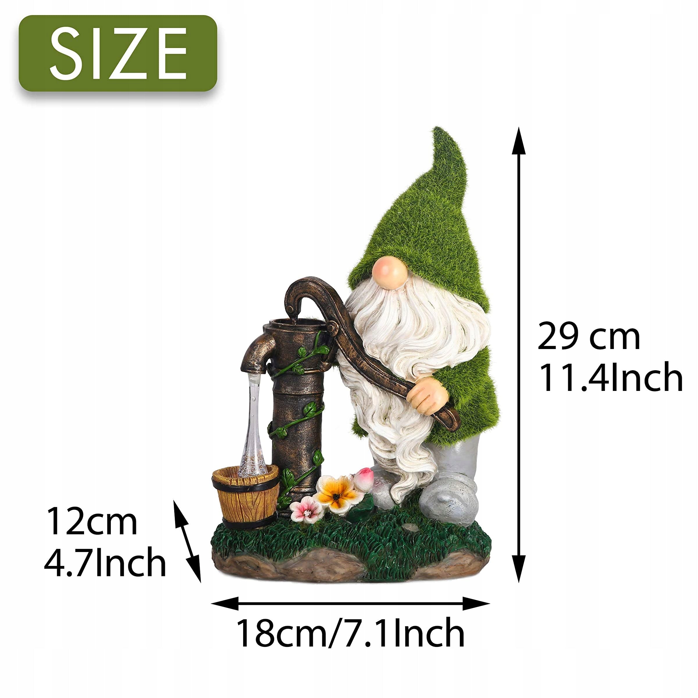 Beautiful Large Funny Garden Gnome Manufacturer code 12643776