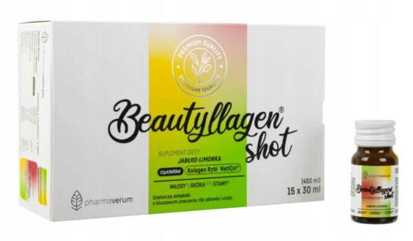 Beautyllagen Shot Apple-Lime Collagen 15 x 30 ml