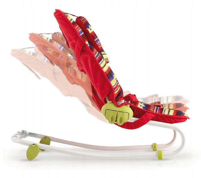 Bebe Due Rocker Sun Lounger 2in1 PRACTIC with Adjustable Toy Cover Packaging status original