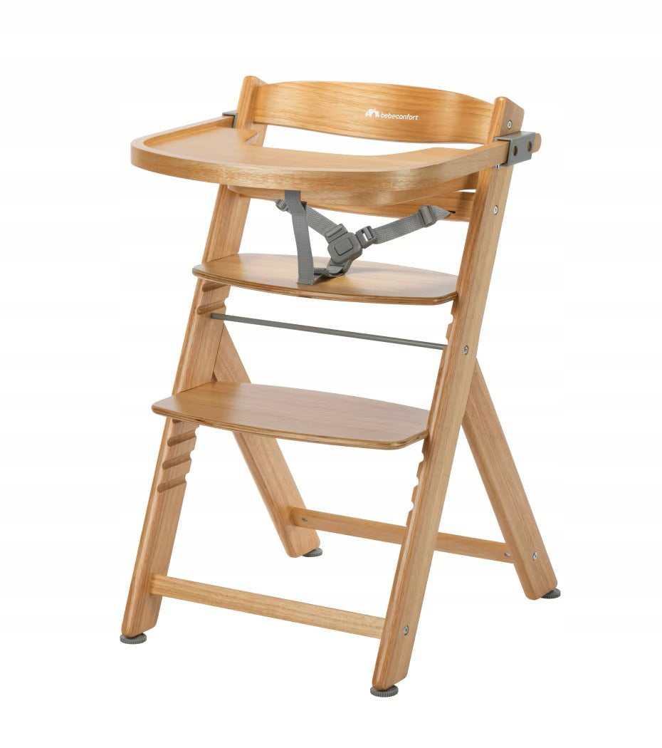 Bebeconfort TIMBA 2 wooden high chair BBC - NATURAL WOOD Packaging status original