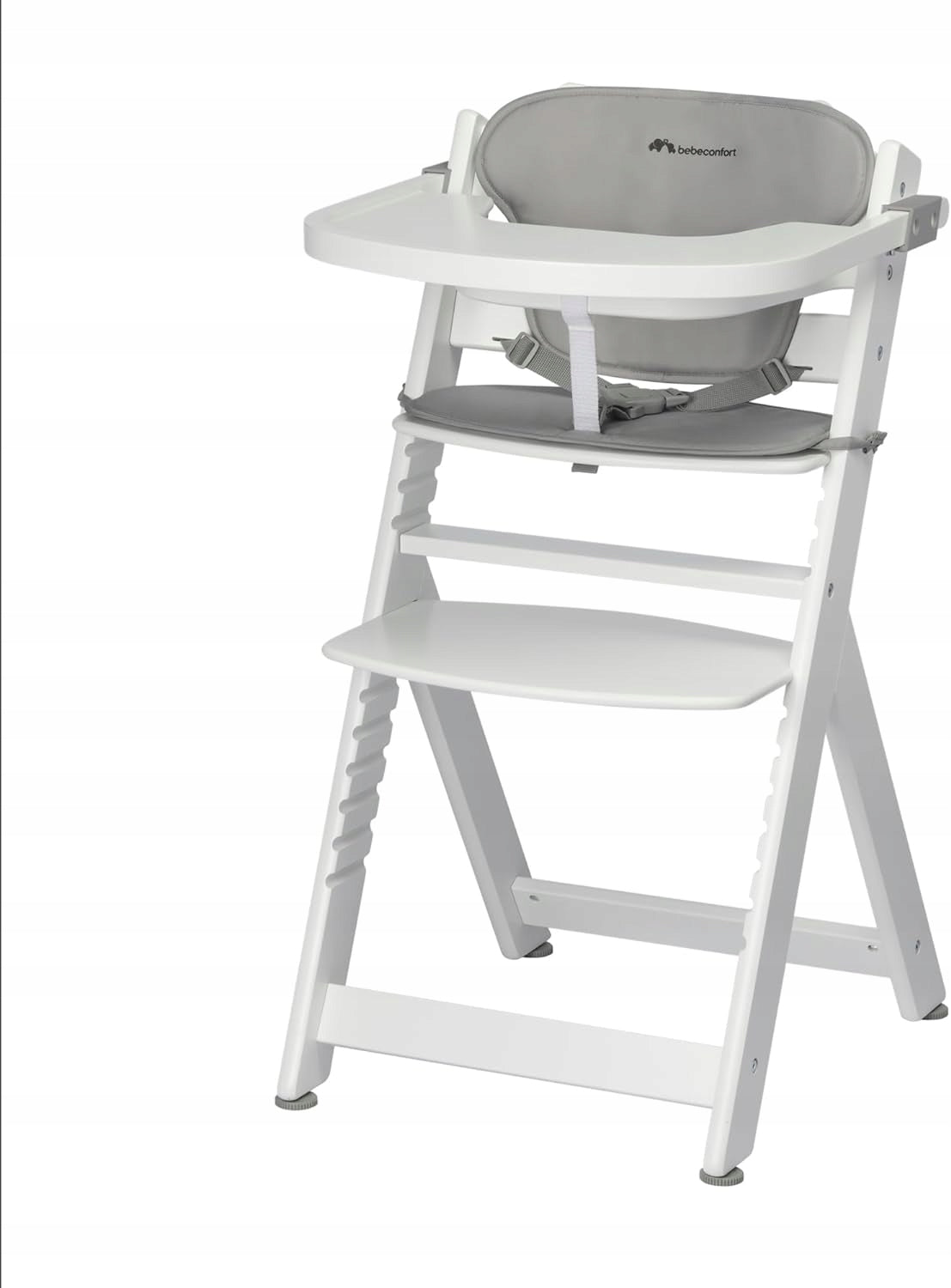 Bebeconfort Timba Highchair with White Gray Insert