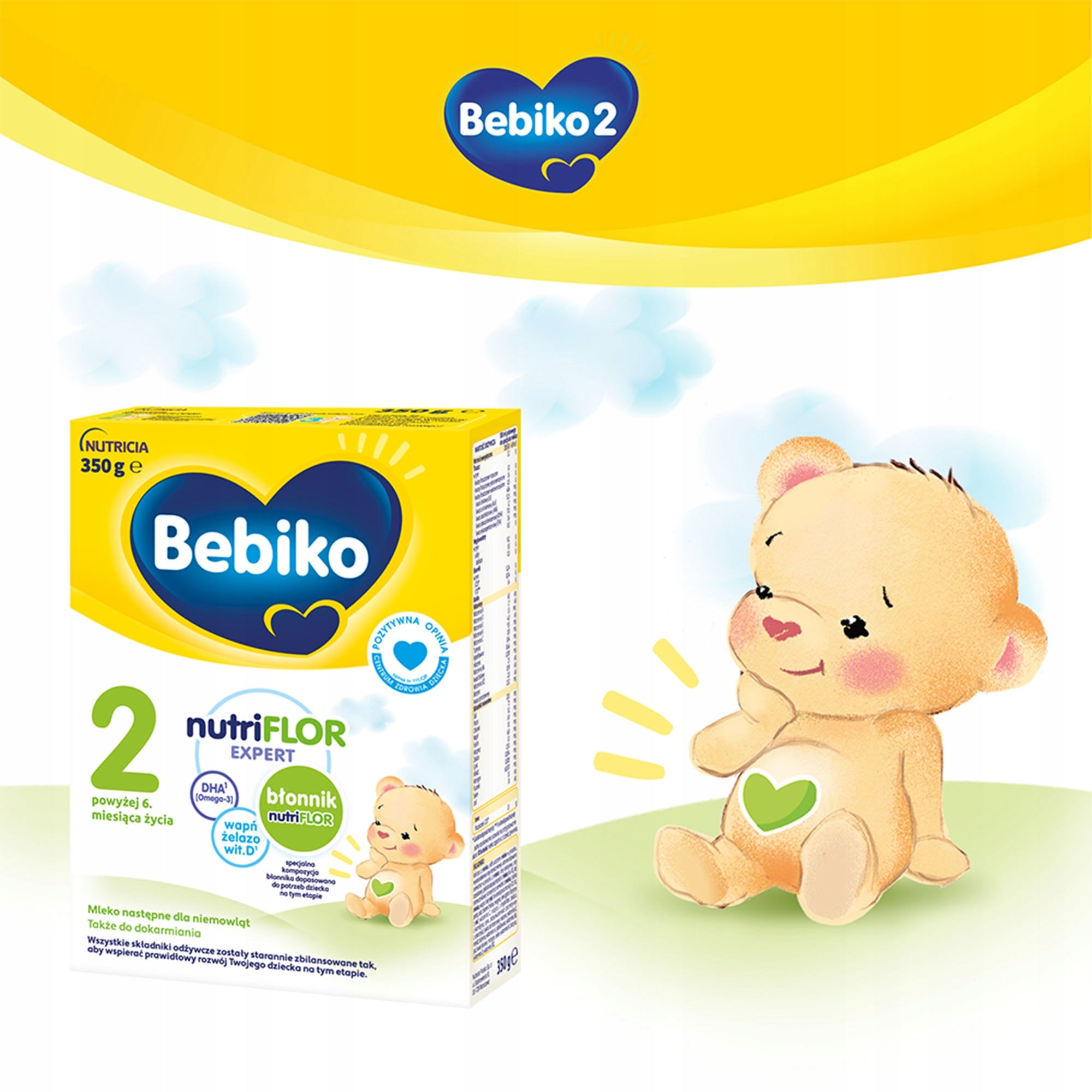 Bebiko 2 Next milk for infants over 6 months of age 350 g Brand Bebiko