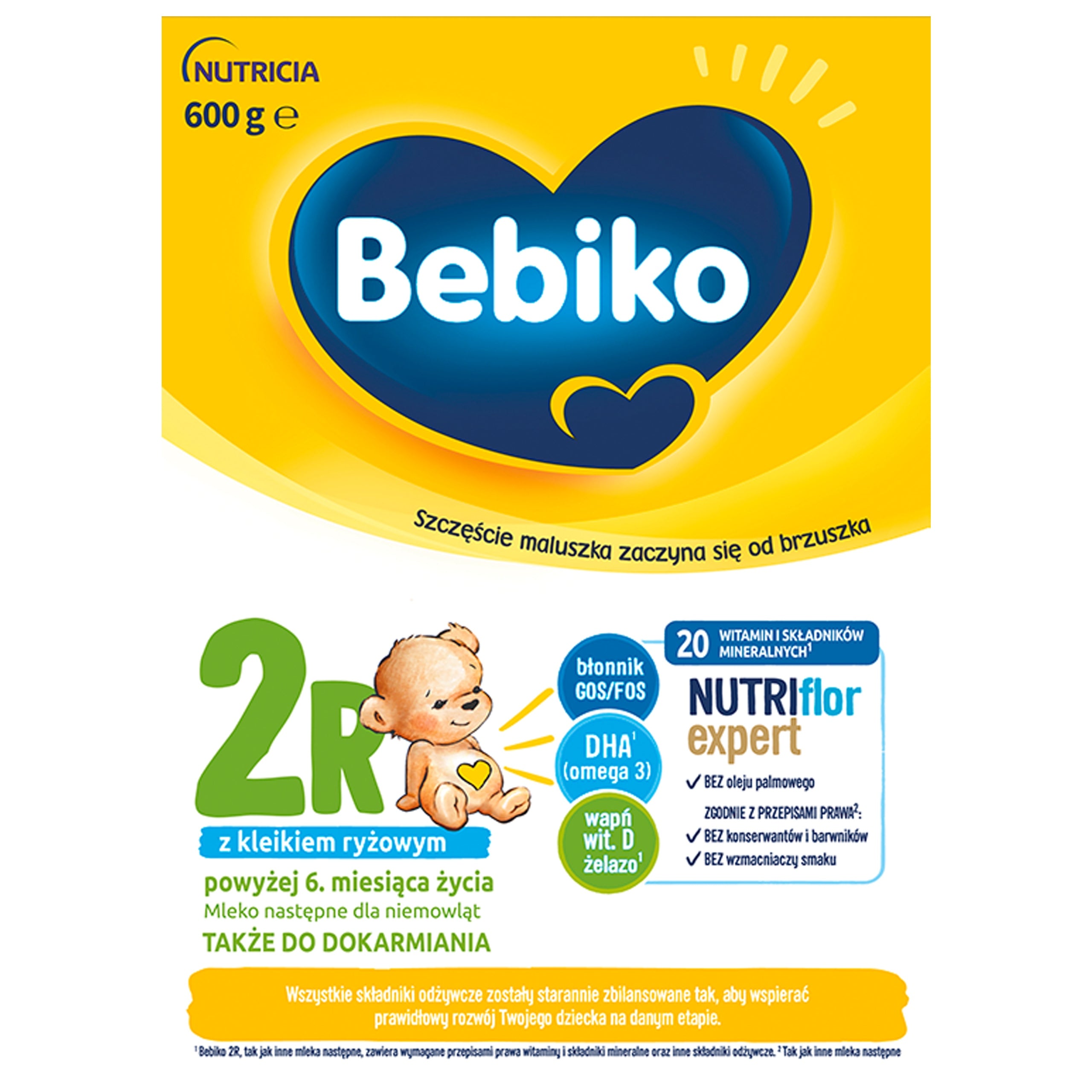 Bebiko 2R NUTRIflor Expert 2 x 600g