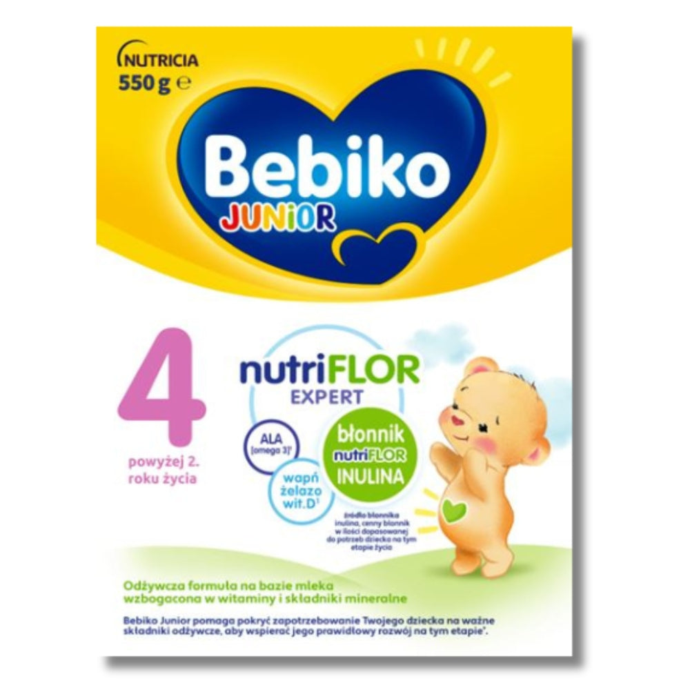 Bebiko 4 Junior nutritional formula based on milk over 2 years of age 550g Brand Bebiko