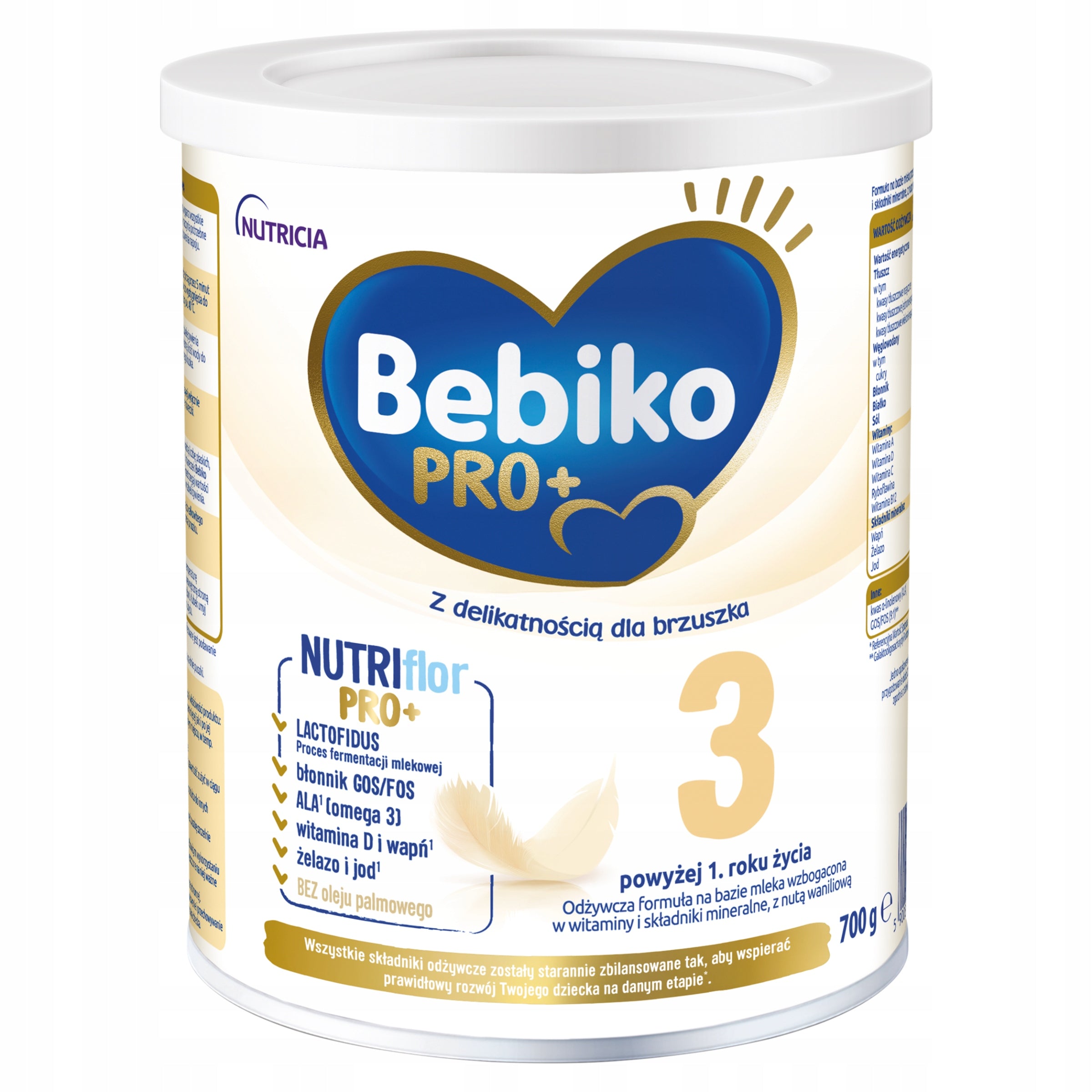 Bebiko Pro+ 3 Nourishing formula based on milk over 1 year of age 2x700 g Manufacturer code 5900852047701