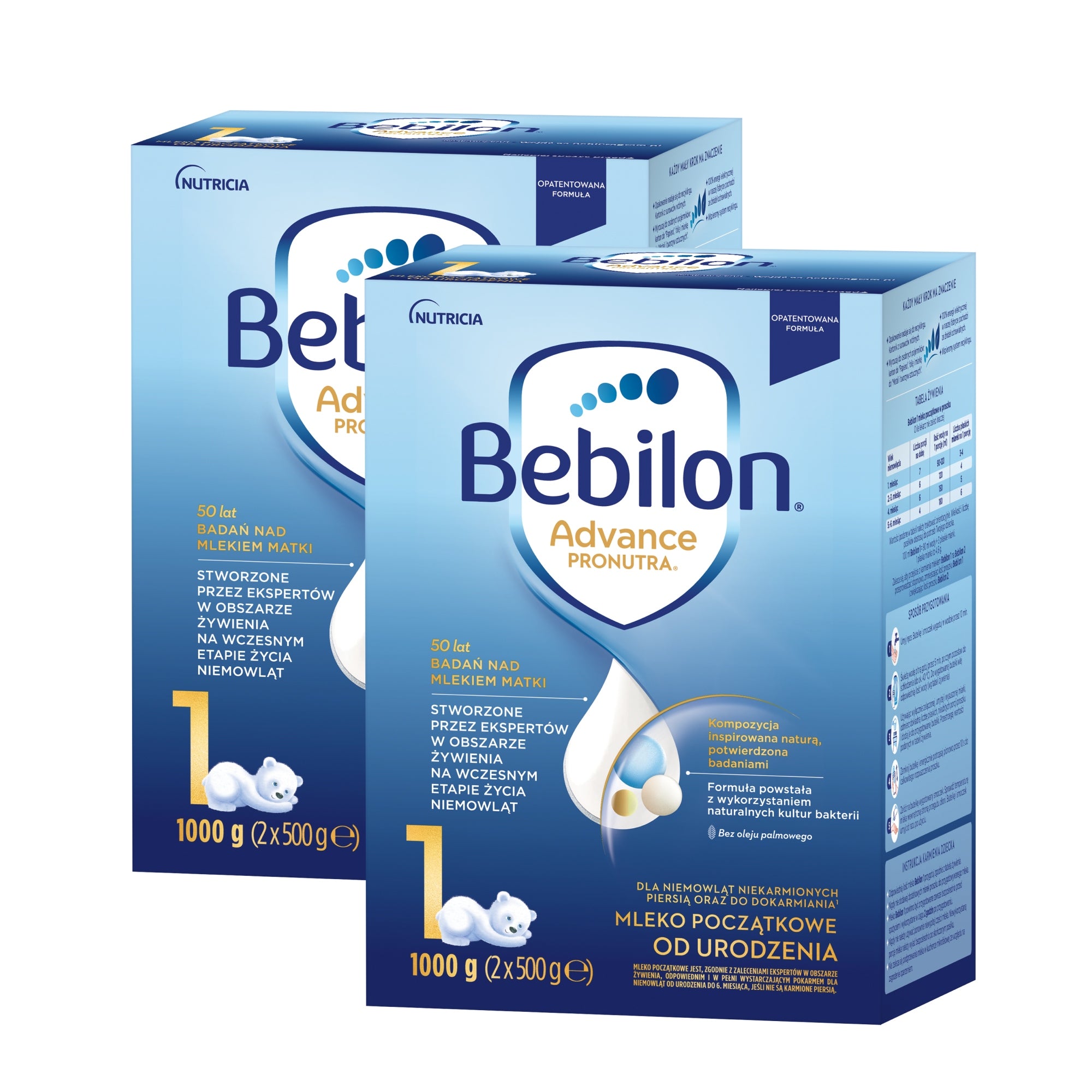 Bebilon 1 Pronutra Initial milk SET 2x1000g