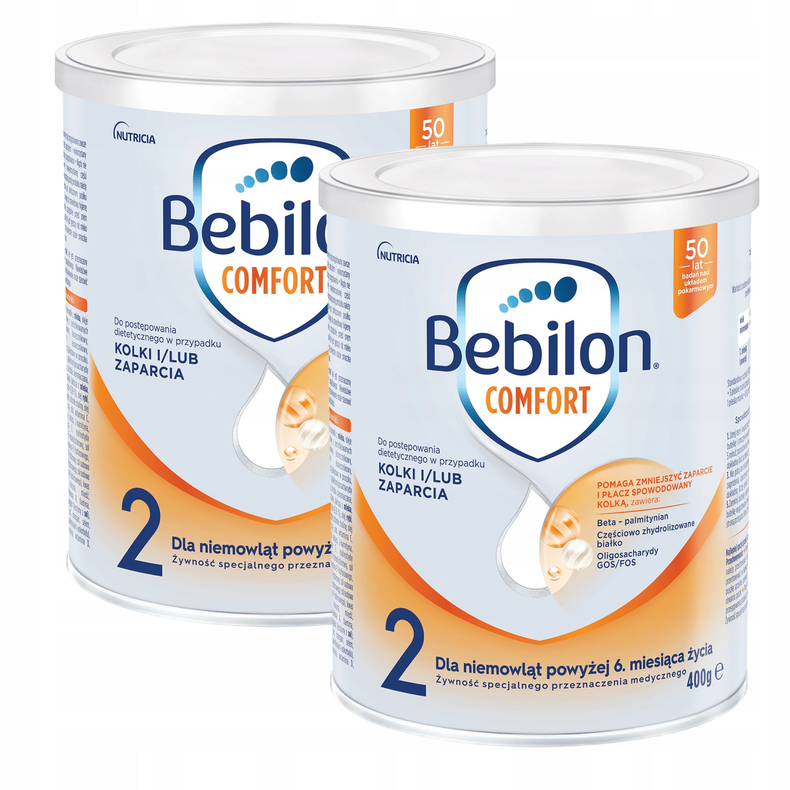 Bebilon Comfort 2 for infants with a tendency to colic and constipation 400 g