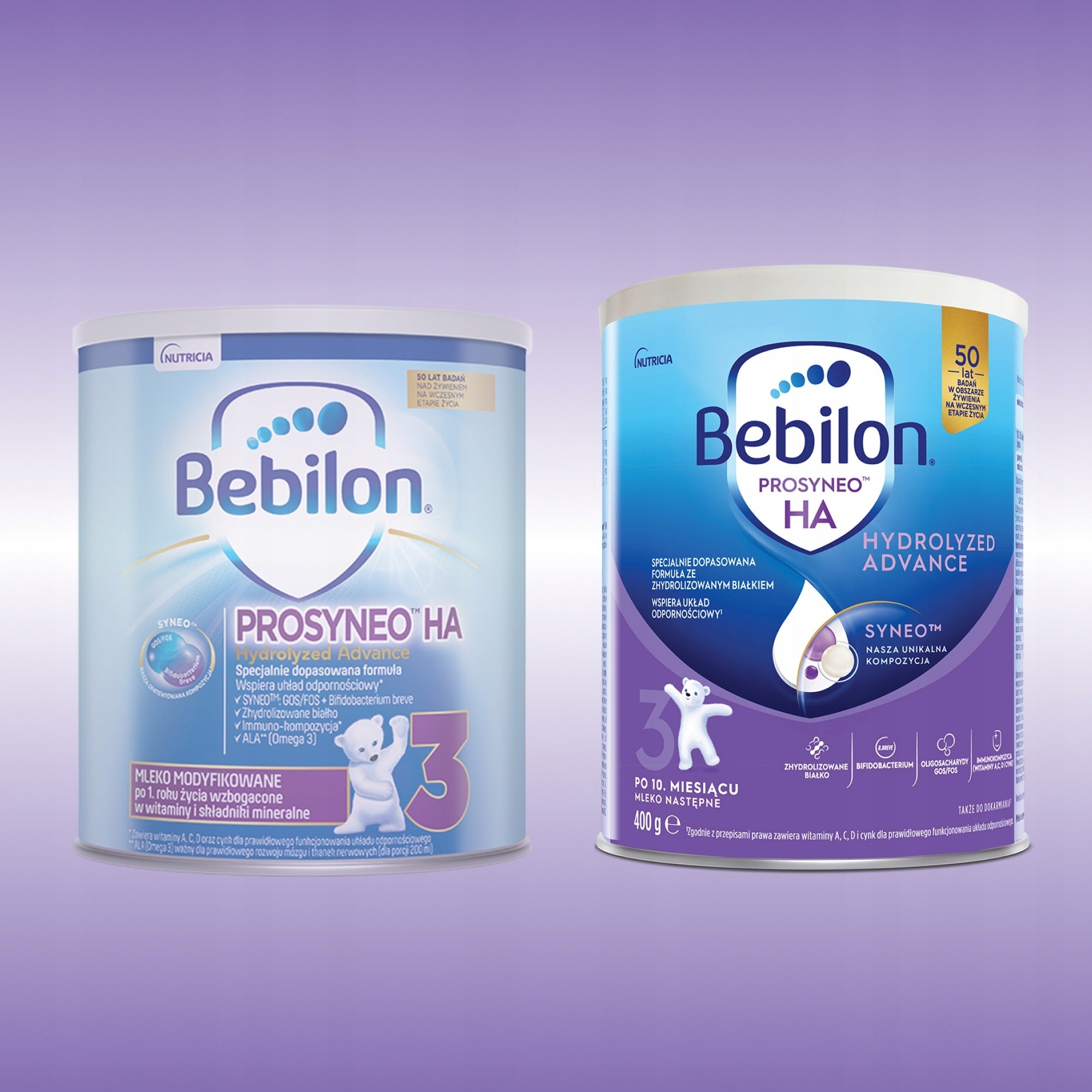 Bebilon Prosyneo HA 3 Hydrolyzed Advance formula based on milk 400 g Manufacturer code 5900852057366