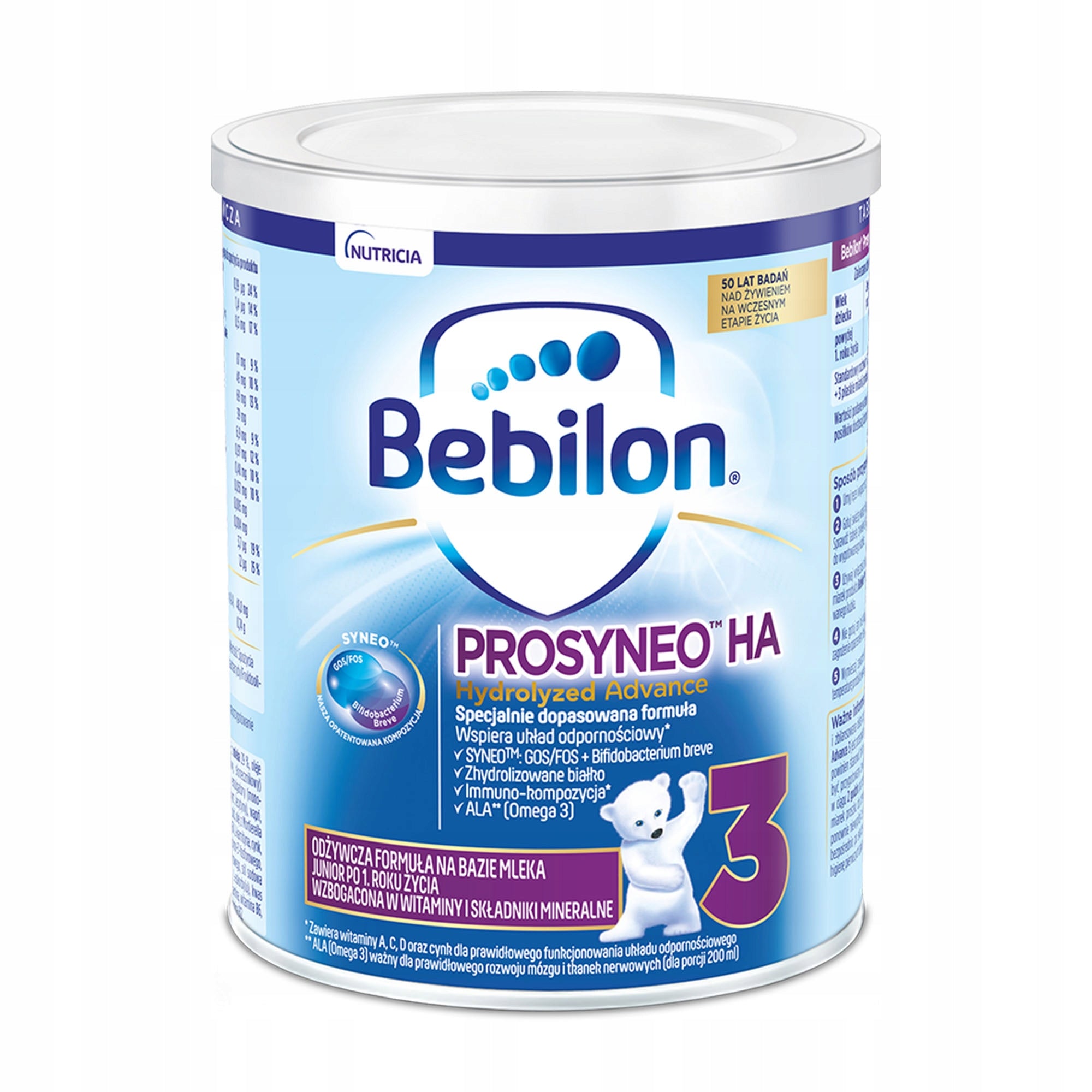 Bebilon Prosyneo HA 3 Hydrolyzed Advance formula based on milk 400 g