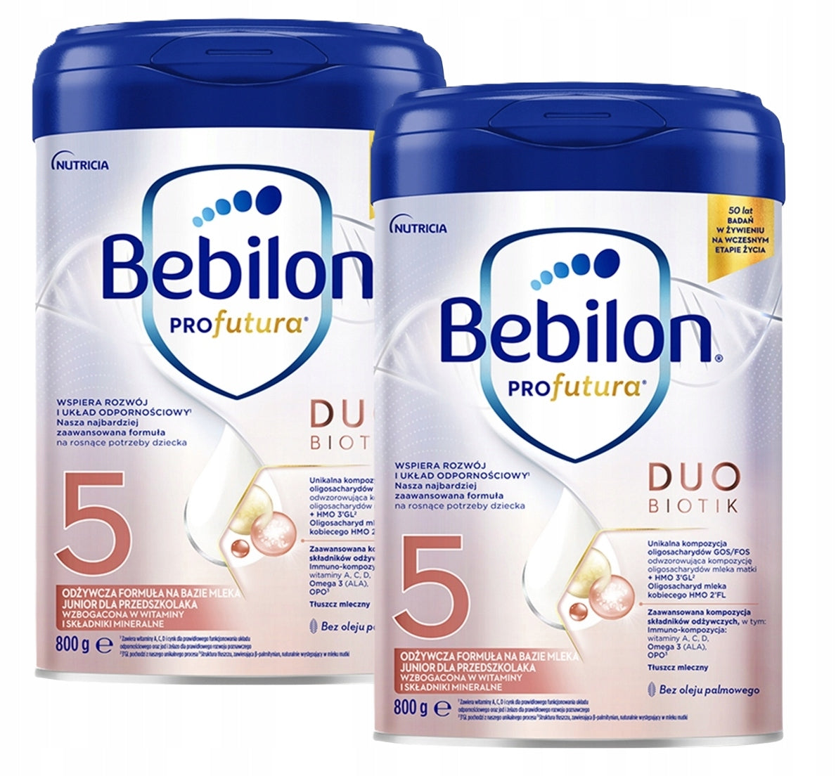 Bebilon modified milk Profutura Duo Biotik for preschooler 5 2x800g Manufacturer code 8718117614905