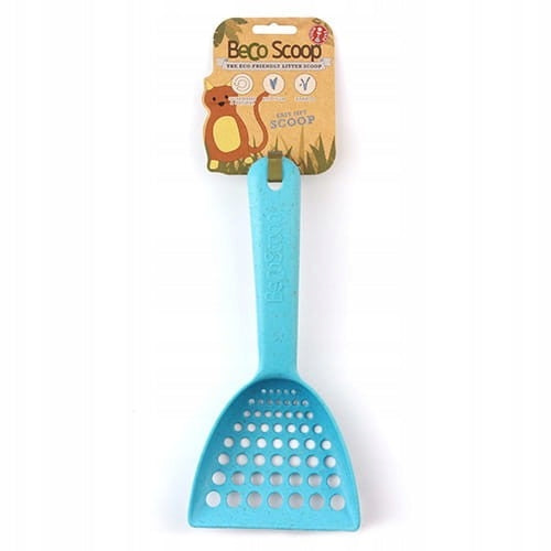 Beco Spatula for litter blue