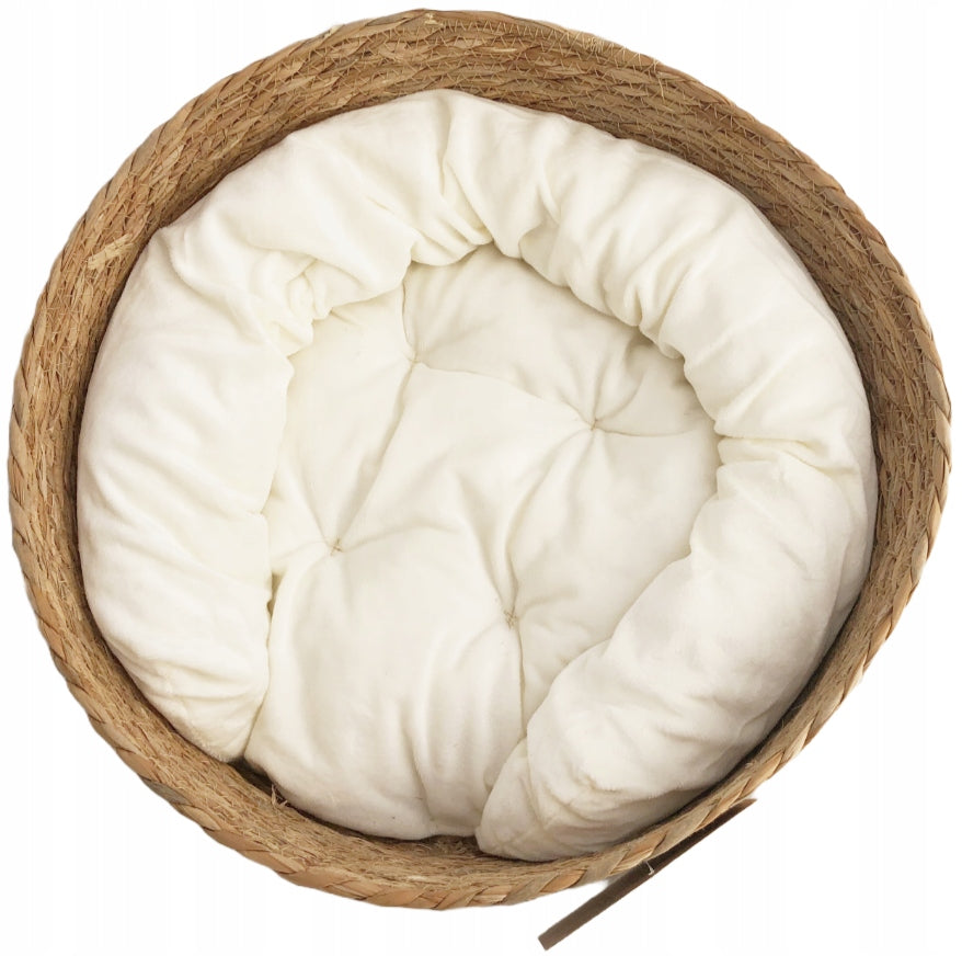 Bed Basket Cat Pillow Kitten Small Dog Soft Bed 38 cm Length 37 cm