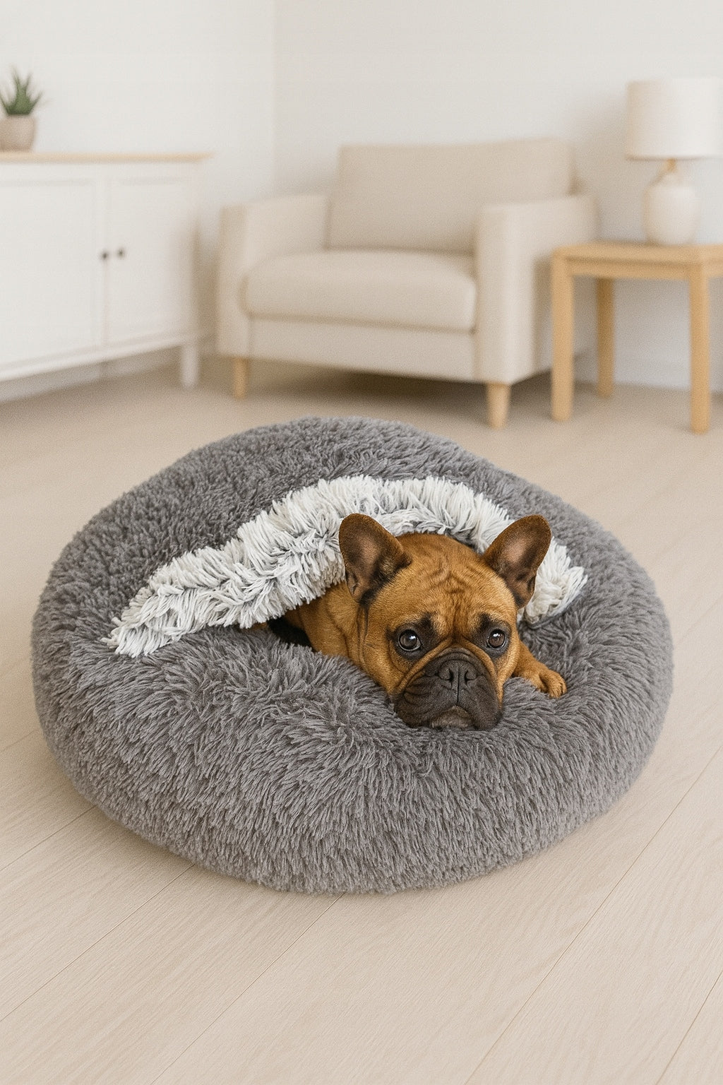 Bed Cloud Mink for Dog and Cat 65 Shaggy Removable Cover Grey Manufacturer code 609260896