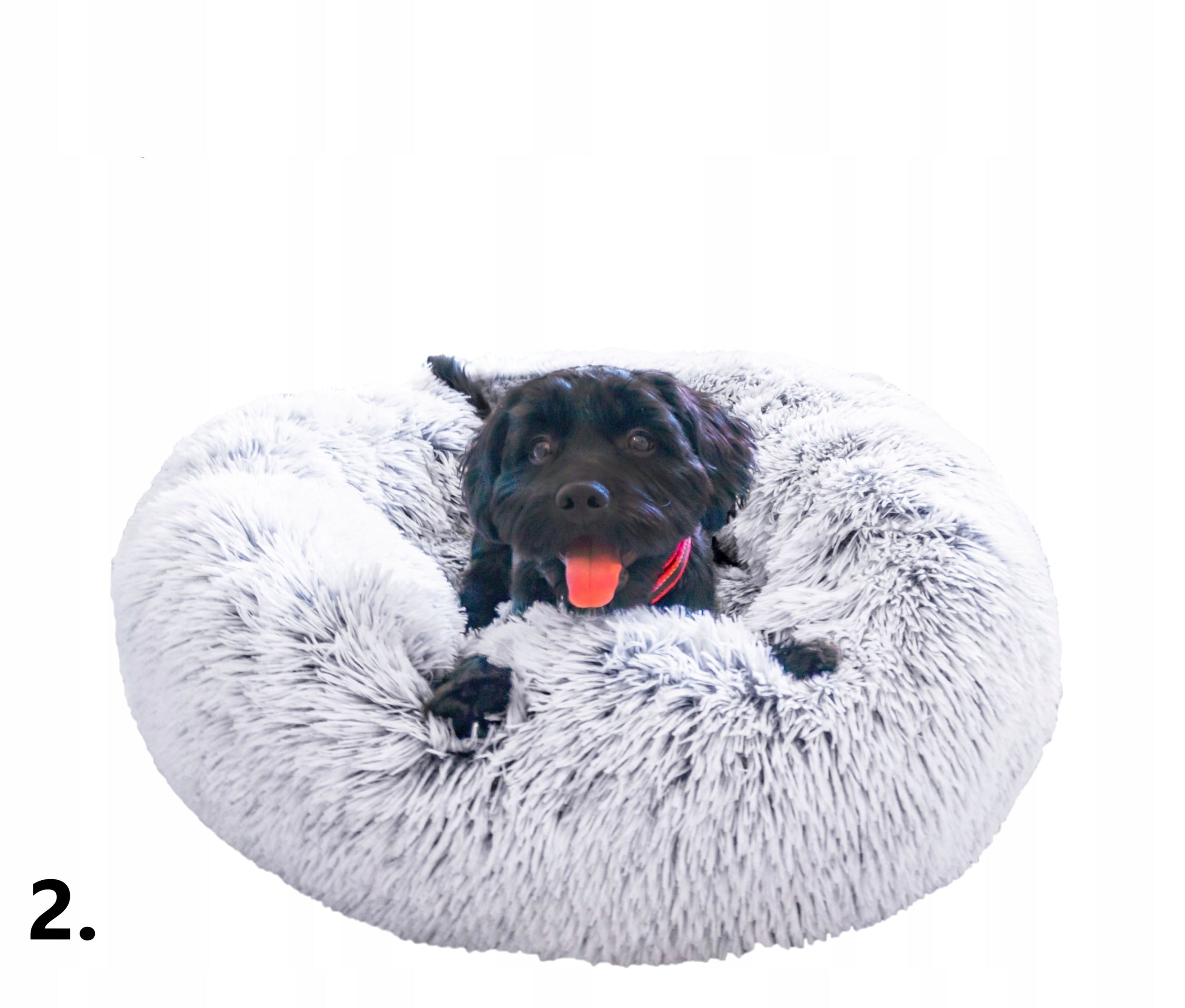 Bed Cloud for Dog and Cat Shaggy 65 Removable Cover Grey Brand Lagram