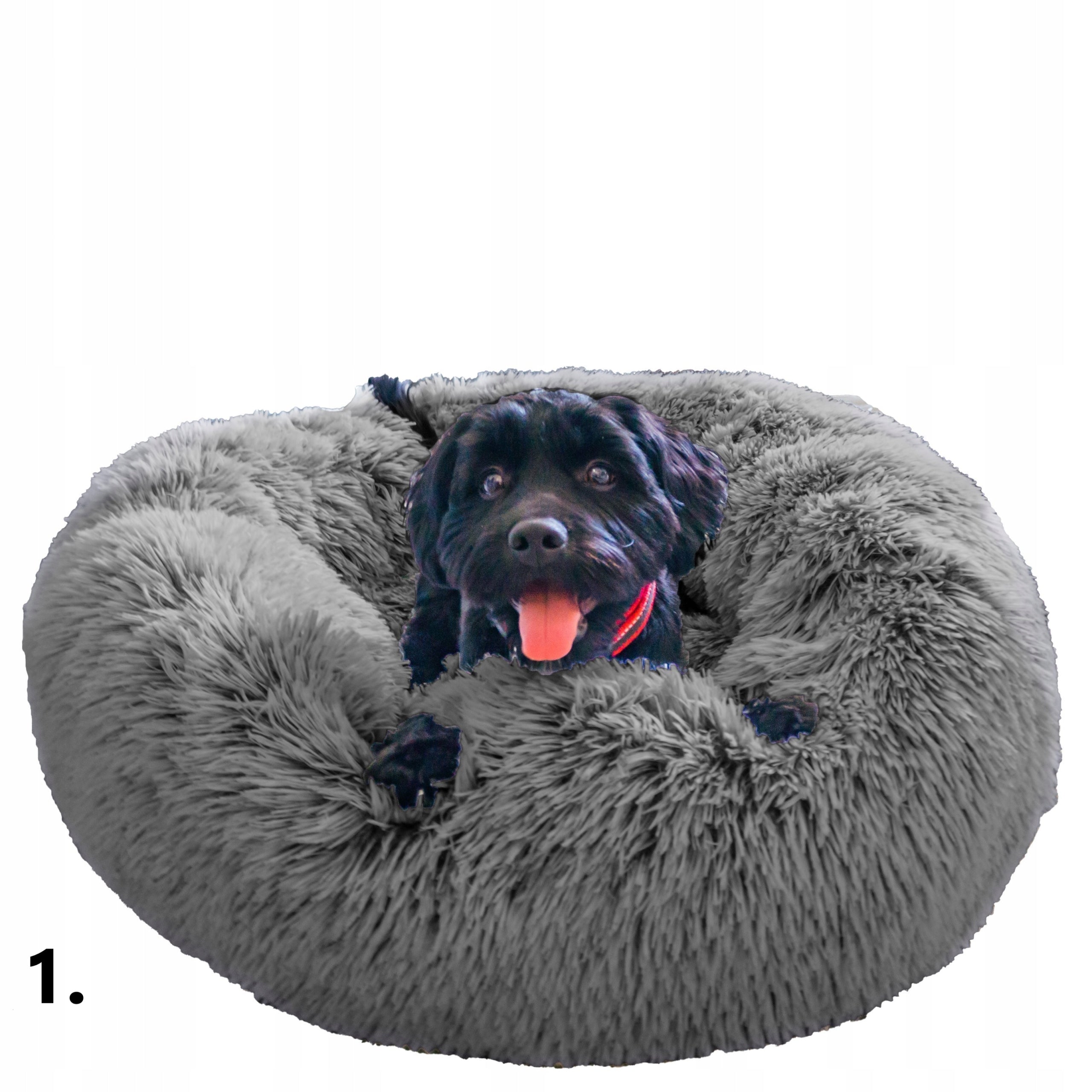 Bed Cloud for Dog and Cat Shaggy 65 Removable Cover Grey Manufacturer code 508150722