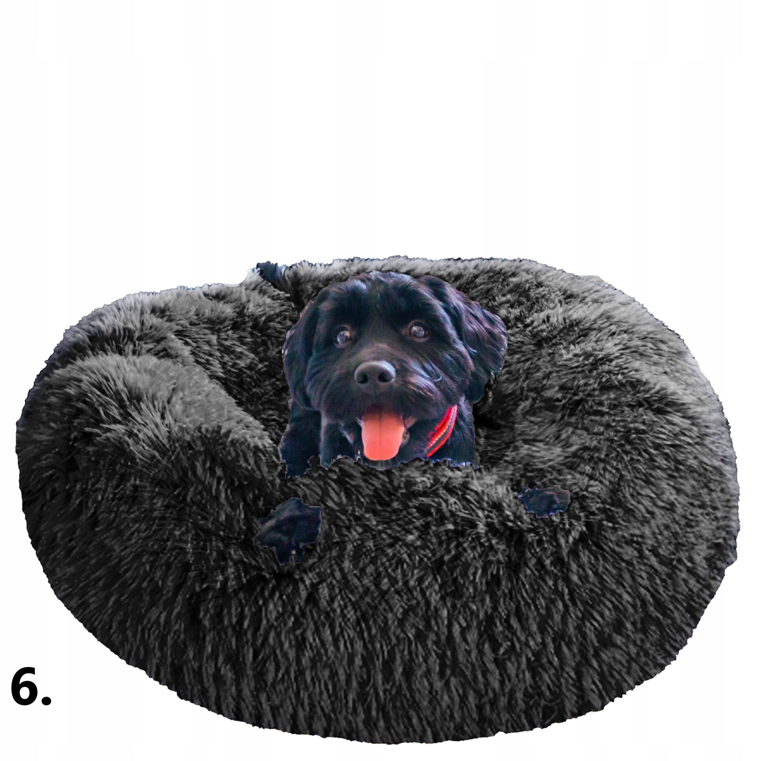 Bed Cloud for Dog and Cat Shaggy 65 Removable Cover Grey Trade name shaggi