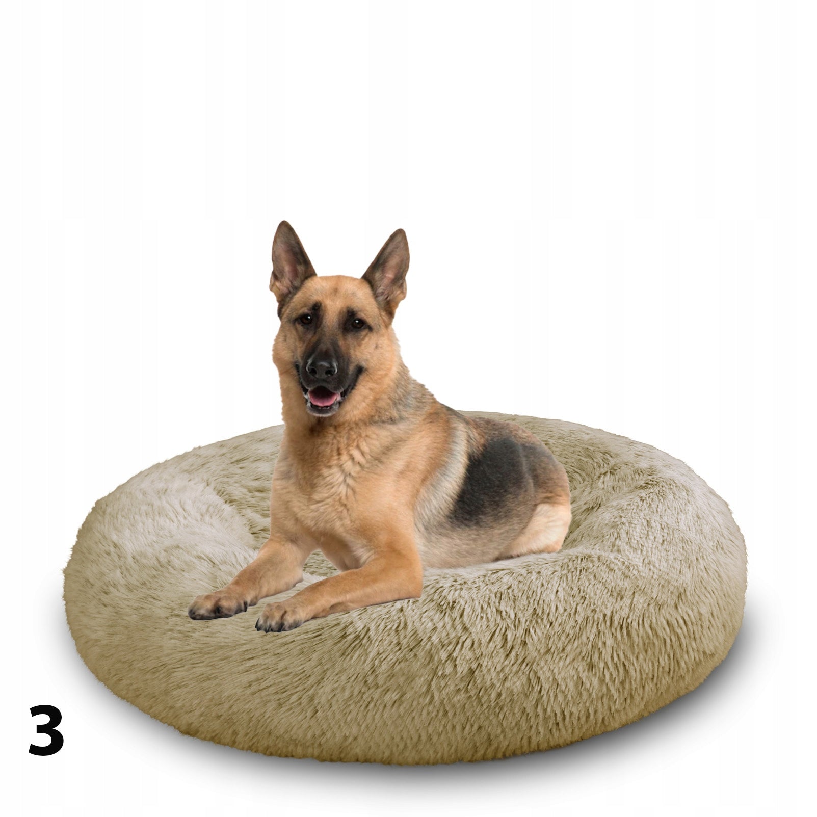 Bed Cloud for dog and cat Shaggy 100 Removable Cover Green Model kanapa