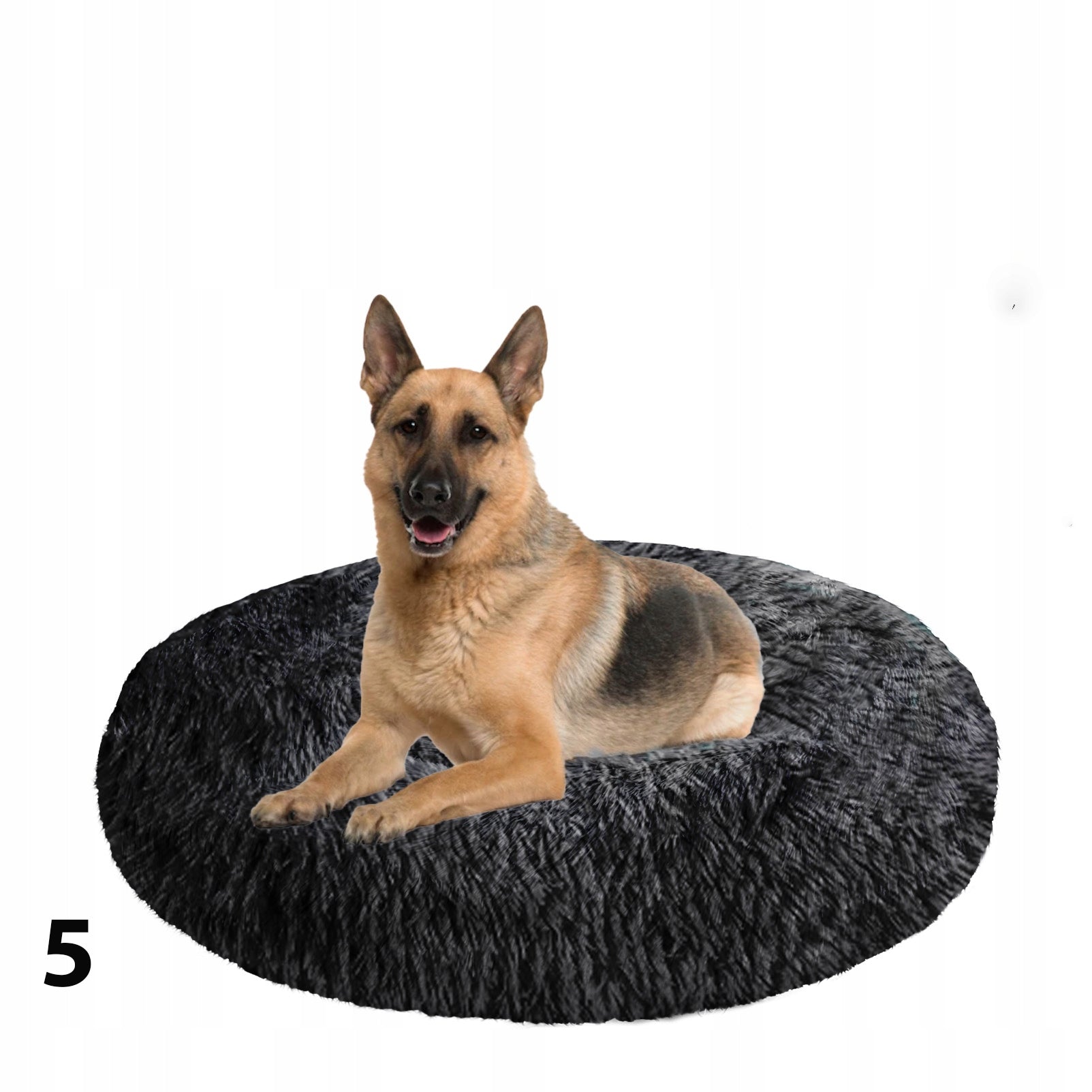 Bed Cloud for dog and cat Shaggy 100 Removable Cover Green Product width 100 cm