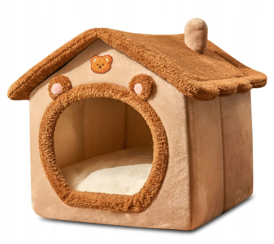 Bed Dog Booth Cat House Cave M Large