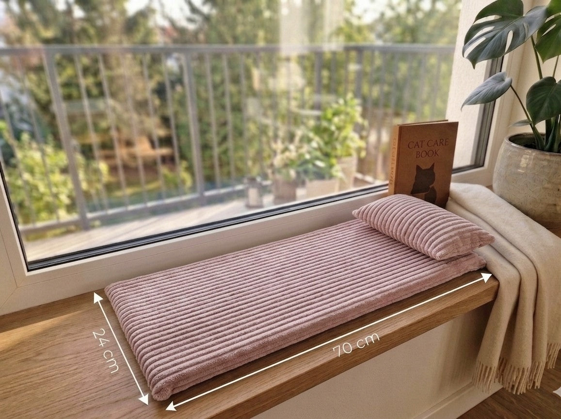 Bed Mat for Cat Dog 70x24 For window sill balcony transporter Product PL Packaging status original