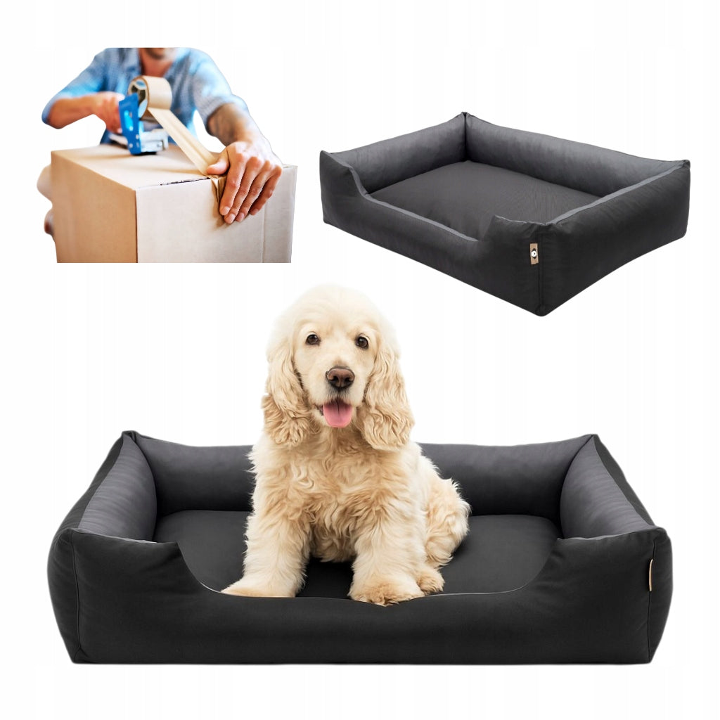 Bed Pupil Komfort 80x65 L comfortable sofa bed black+GRAPHITE