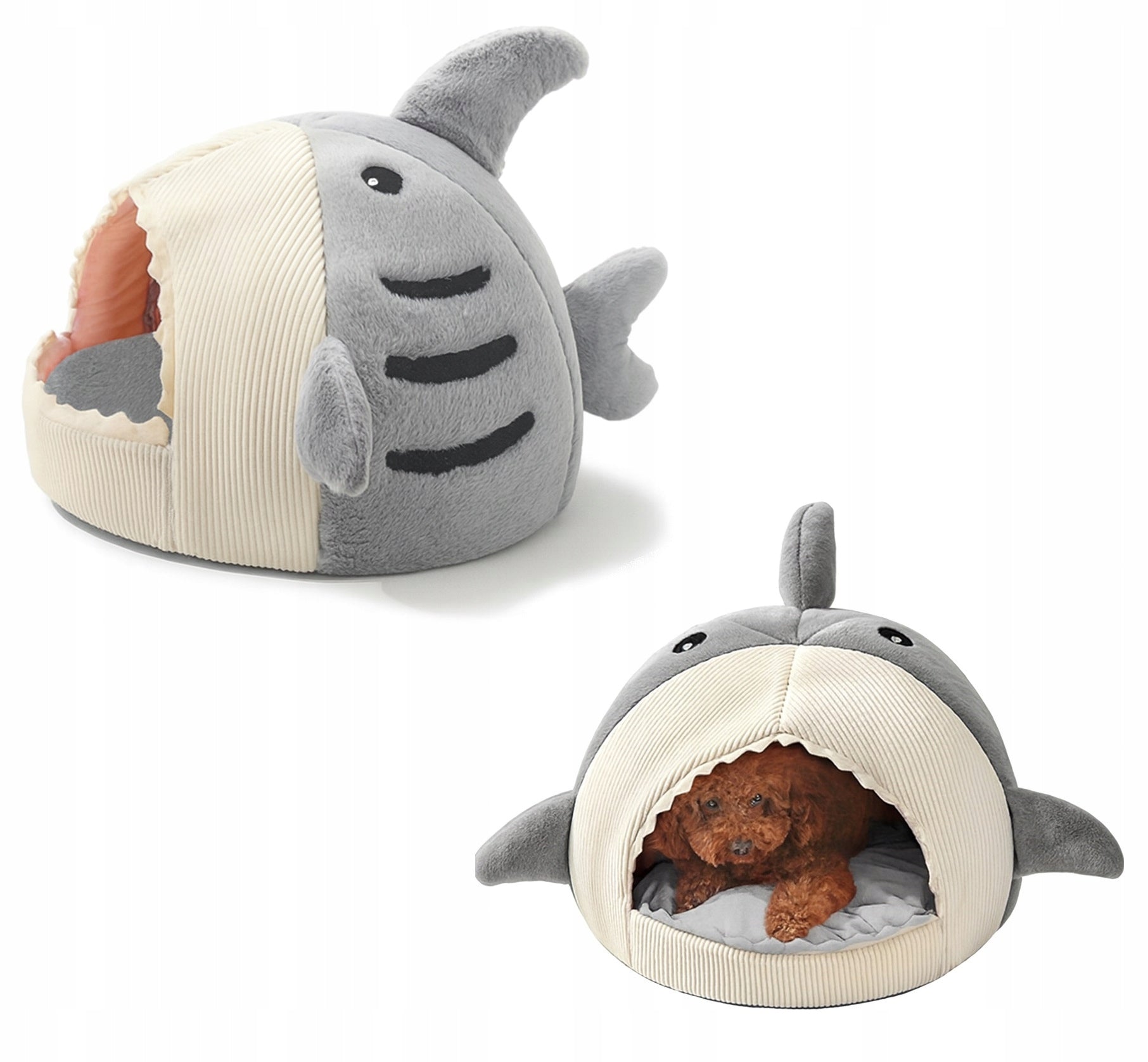 Bed booth cottage bed soft for dog shark (I146) Brand K&M