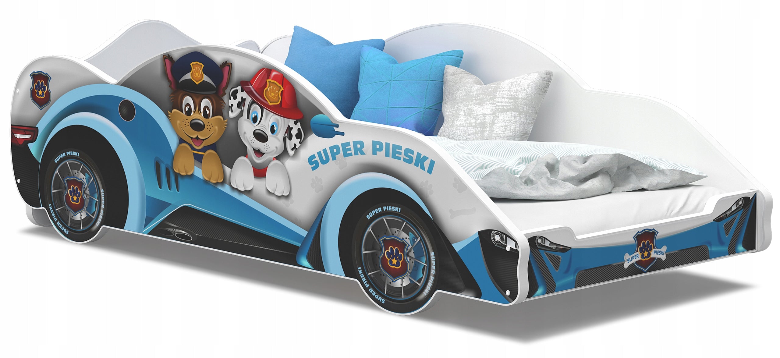 Bed car 180x90 auto + mattress CARS EAN (GTIN) 5902841925489