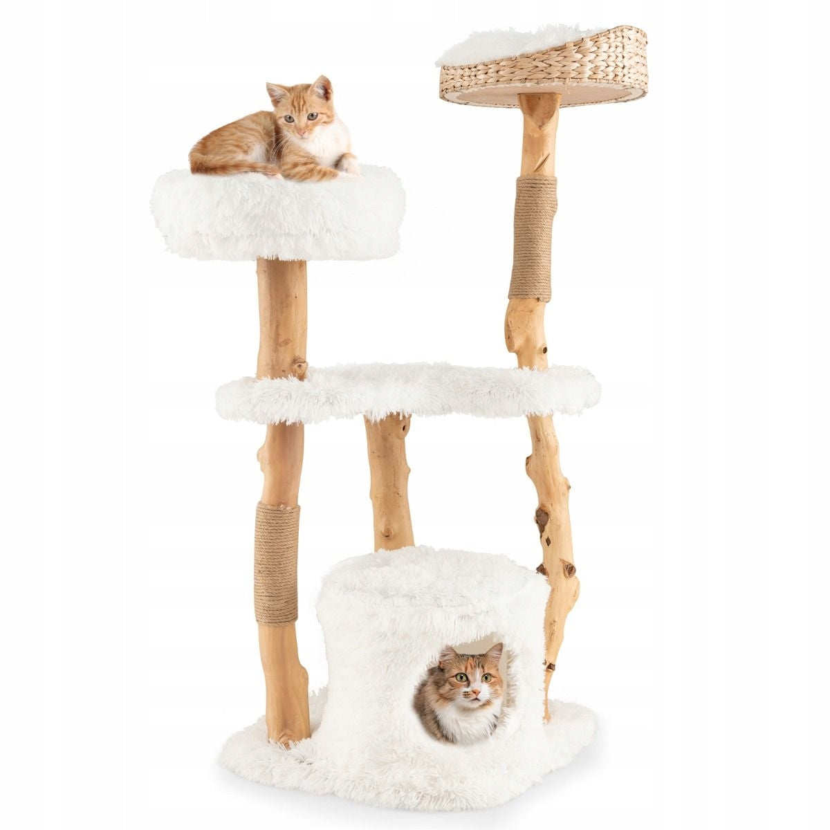 Bed, scratching post Costway 101 - 160 cm Manufacturer code PV10101WH