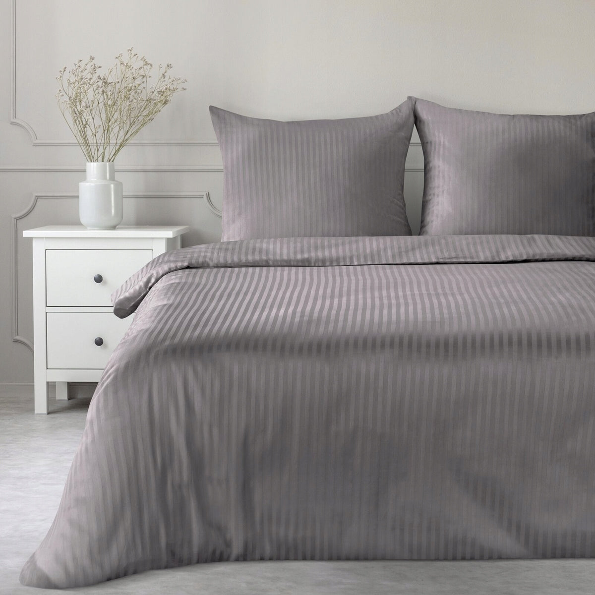 Bedding 140x200 2 cz pillowcase 70x80 SATIN COTTON Vera steel belts Packaging status original