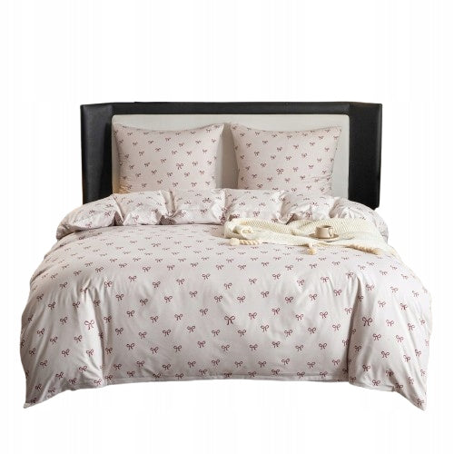 Bedding 160x200 + 2 pillowcases 70x80 bedding set with patterns BOWS Manufacturer code 160 FBC 3/CM85