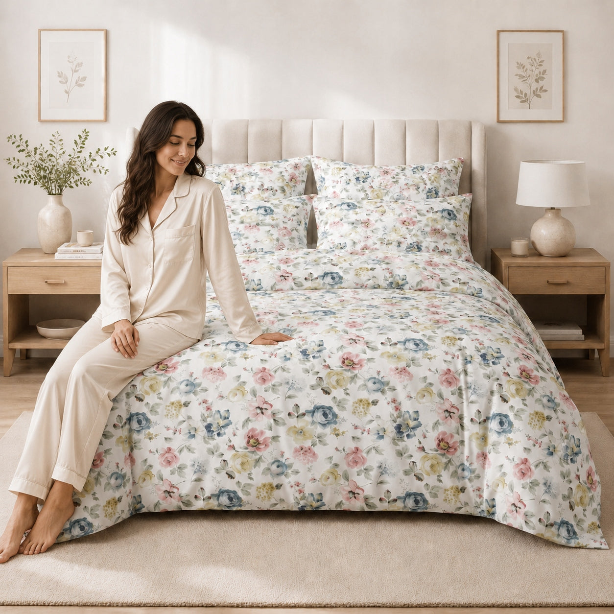 Bedding 180x200 Satin Cotton Anti-allergic Premium Patterns Manufacturer code 180S