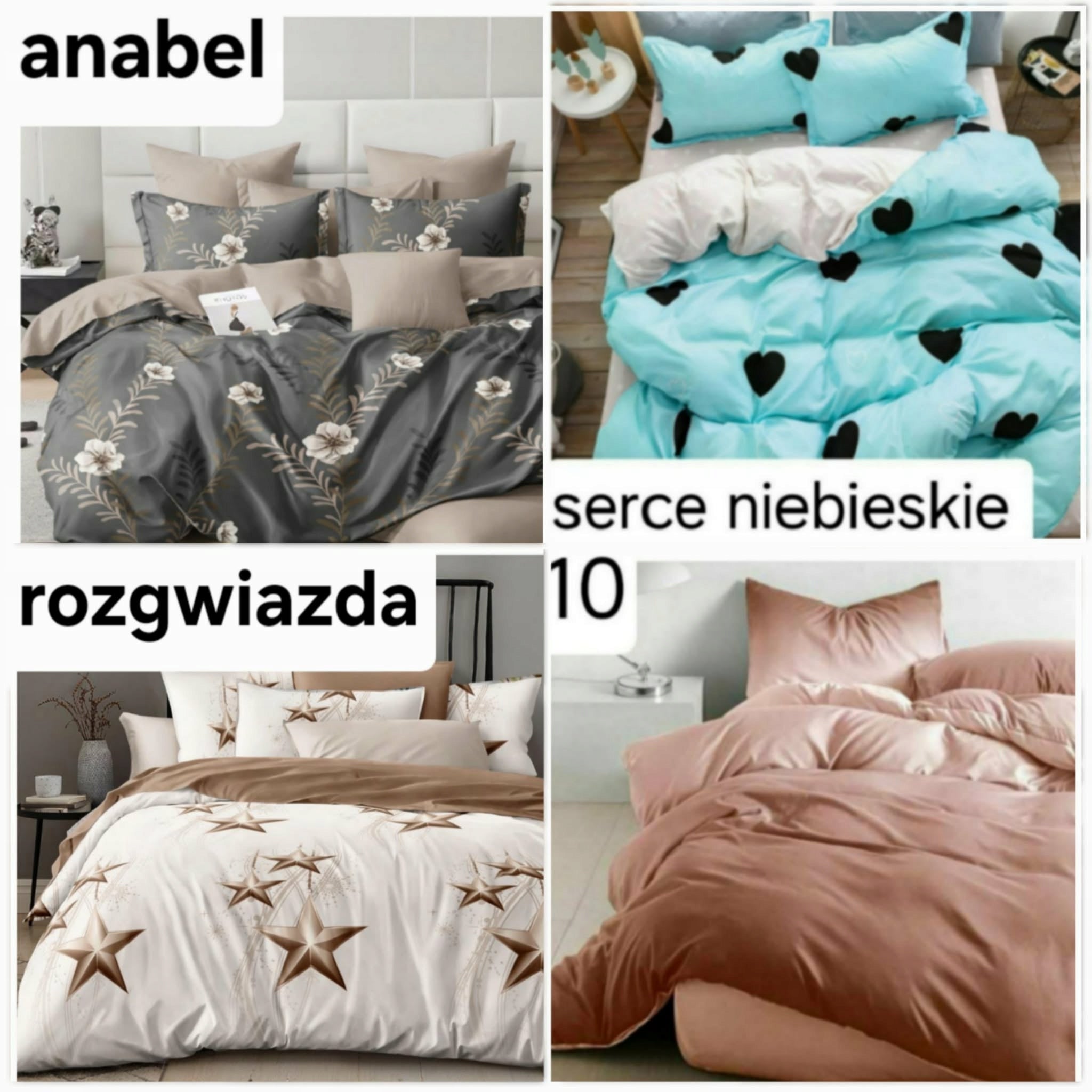 Bedding 200x220 3 pieces cotton 3D double-sided bedding Comforter cover width 220 cm