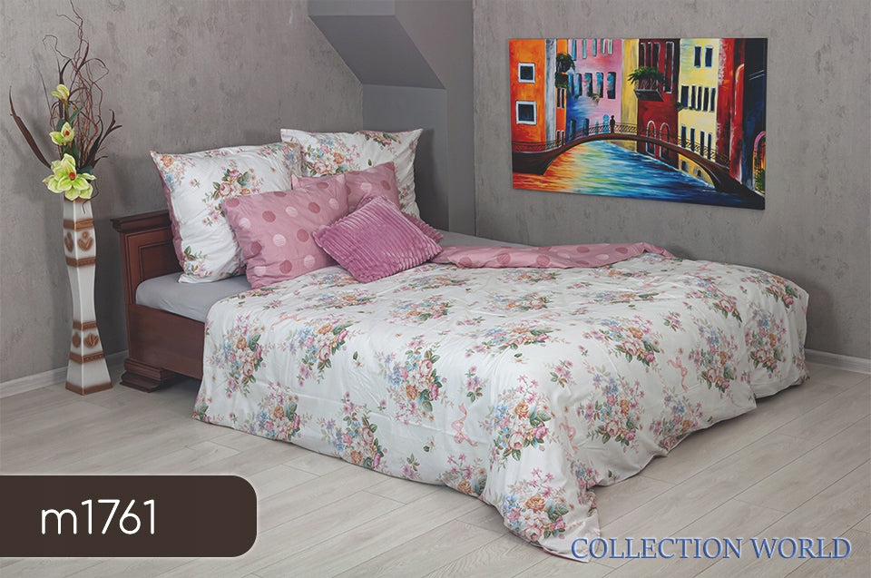 Bedding Collection World 160x200 Satin Cotton NEW DESIGNS freebie Elway Manufacturer code m1847