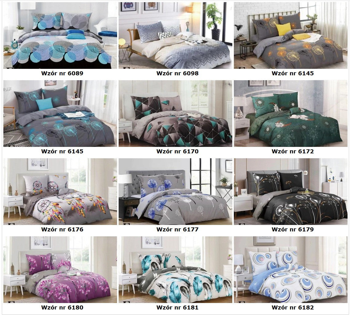 Bedding Cotton Satin 200x220 Elway DOUBLE-SIDED Manufacturer code 6181