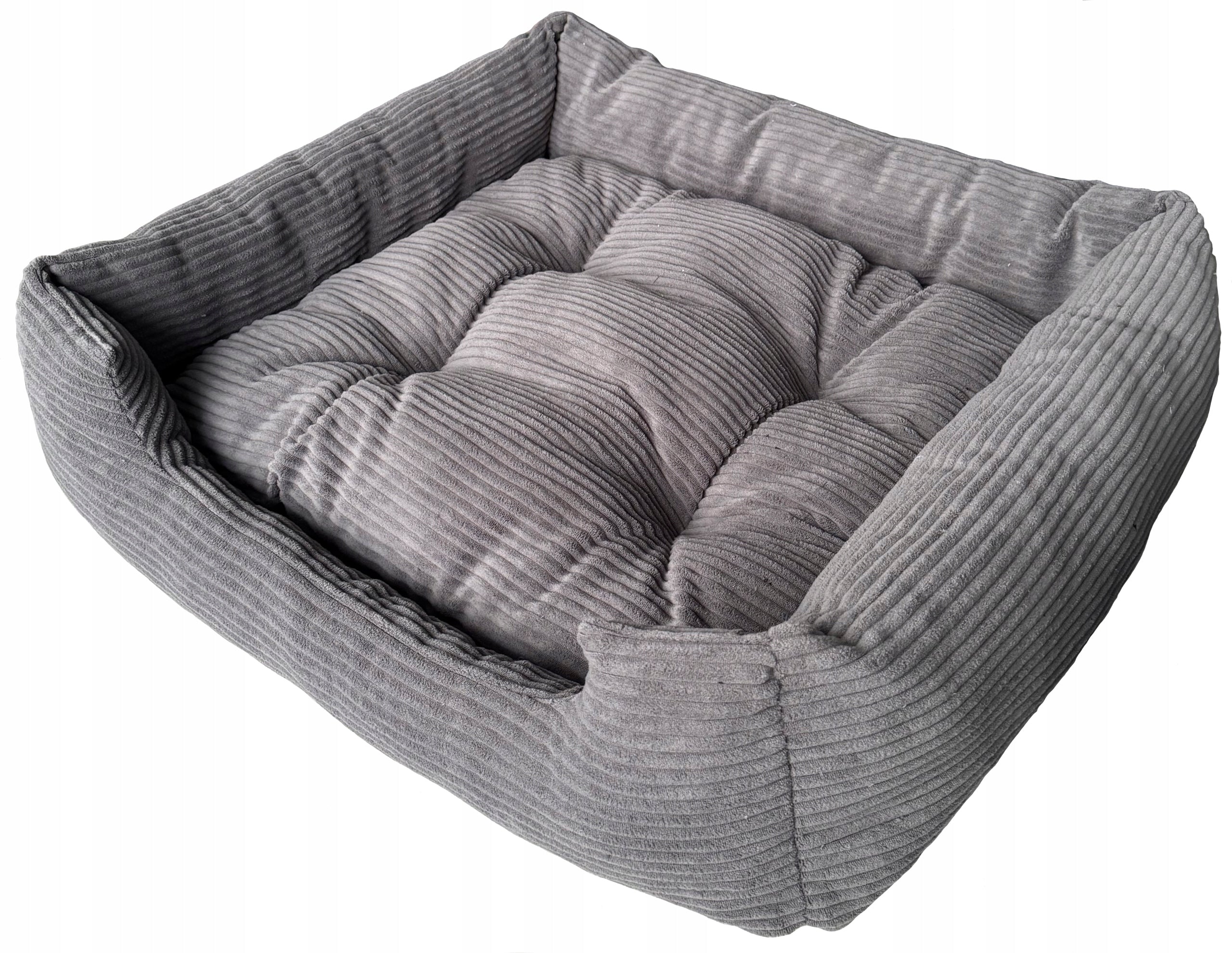 Bedding Cushion SOFT PLUSH 75x65cm AXS grey corduroy Trade name 75x65cm AXS szary sztruks