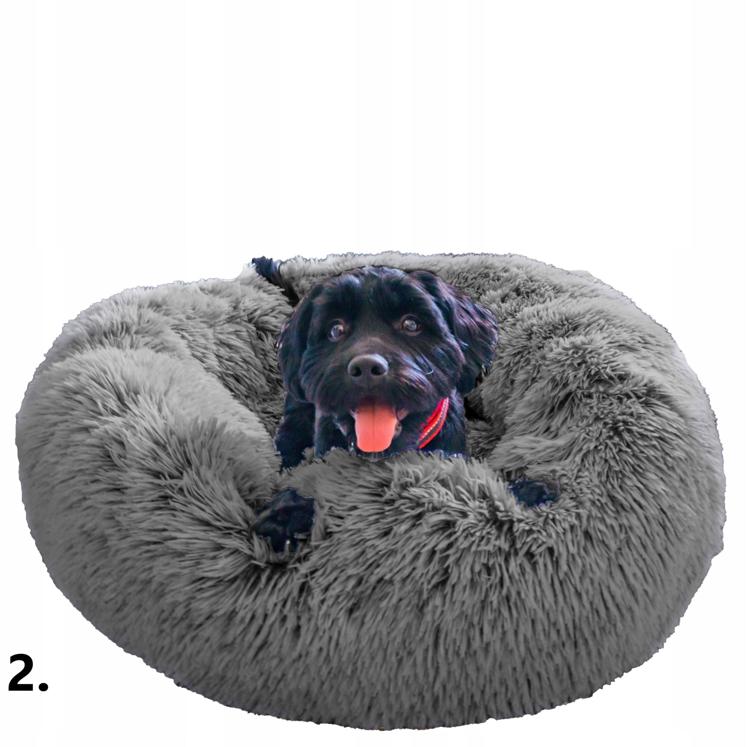 Bedding Dog and Cat Cloud Shaggy 80 Silver Length 80 cm