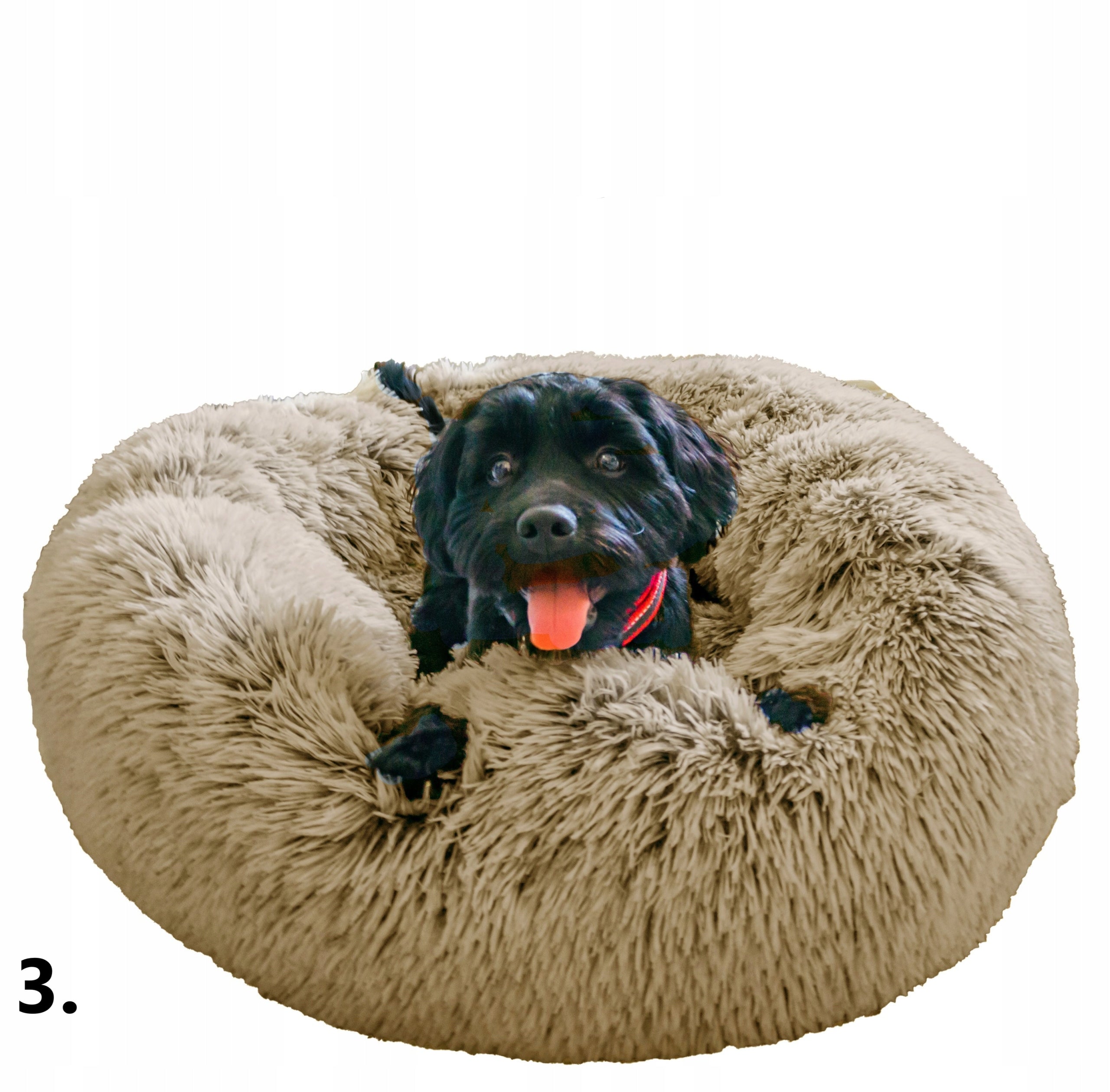 Bedding Dog and Cat Cloud Shaggy 80 Silver Product width 80 cm