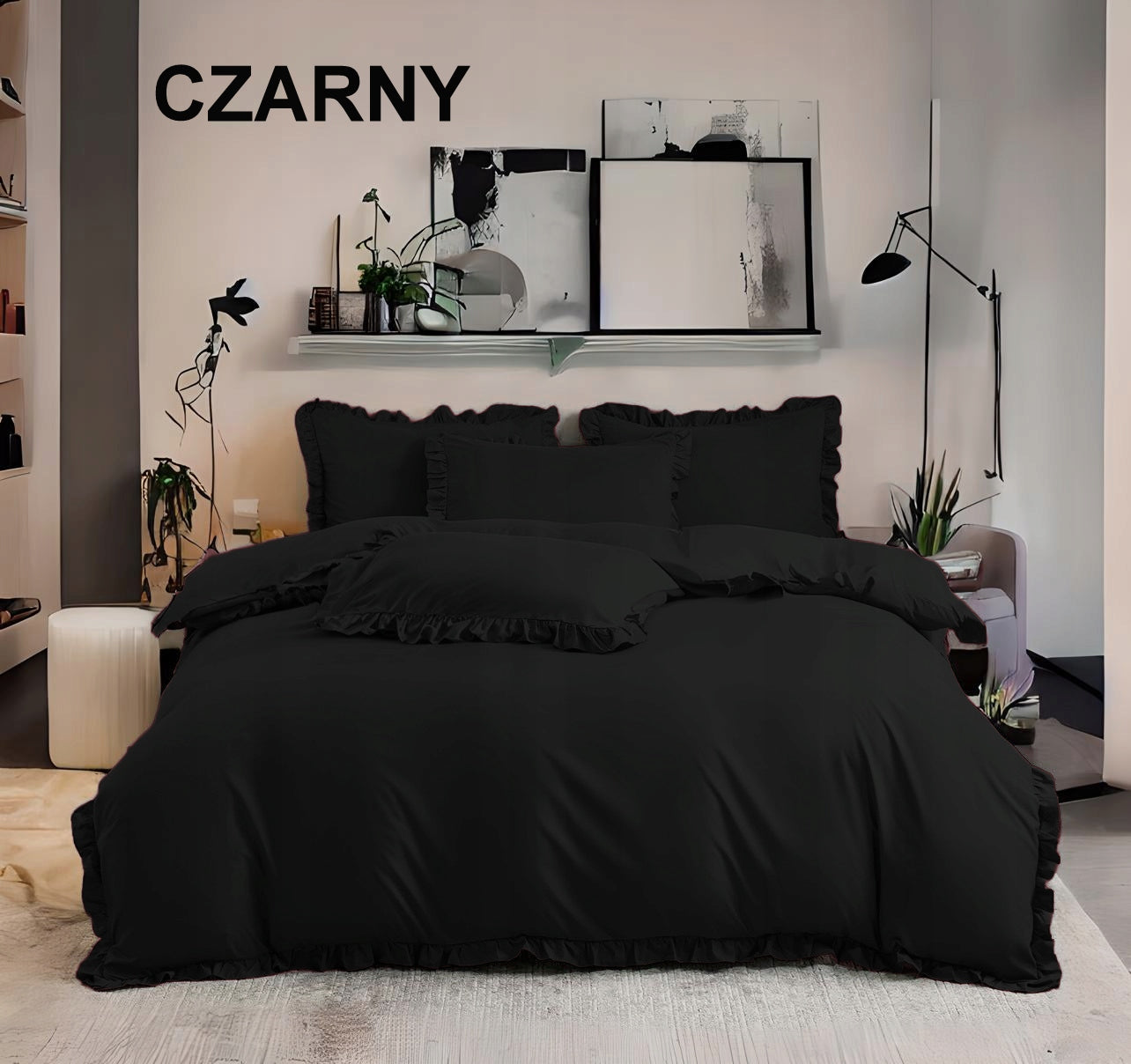 Bedding FRILL of your Composition 160x200 Sewing room PL 16 COLORS MANUFACTURER Color other