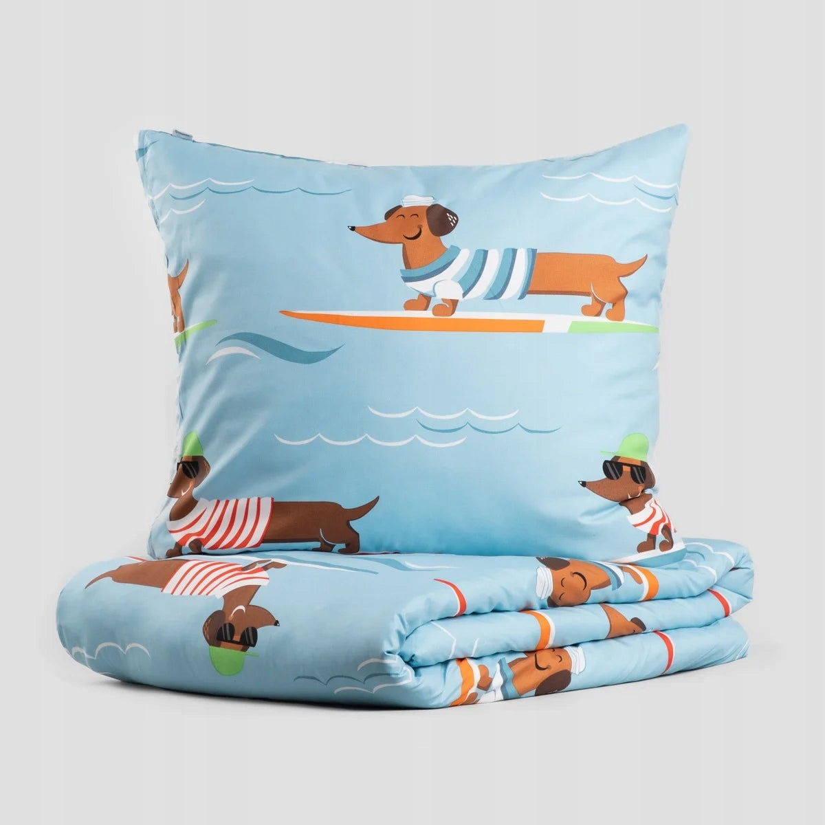 Bedding LONGO microfiber in dachshunds 160x200 + 2*70x80 cm HOMLA Brand Homla